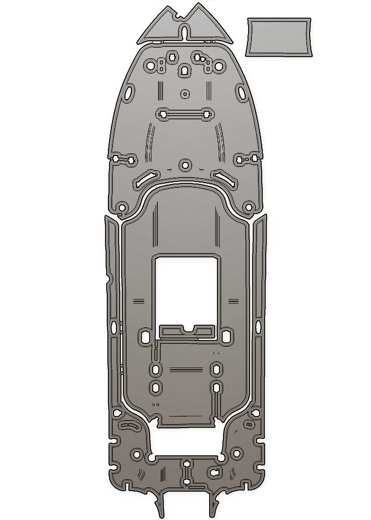 2012 Yellowfin 24 Bay Custom EVA Foam Boat Flooring