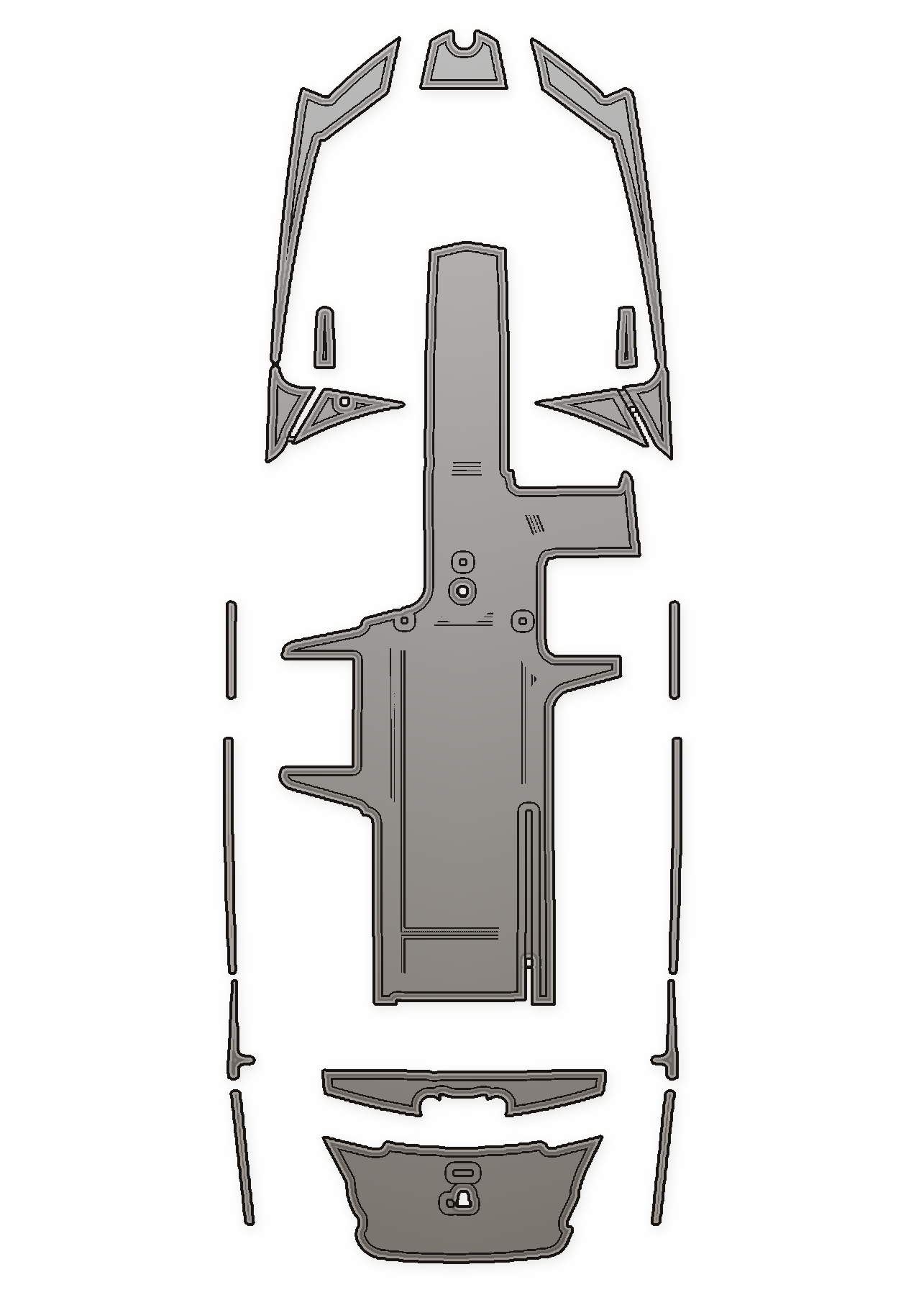 2013-2017 Axis A24 Custom EVA Foam Boat Flooring