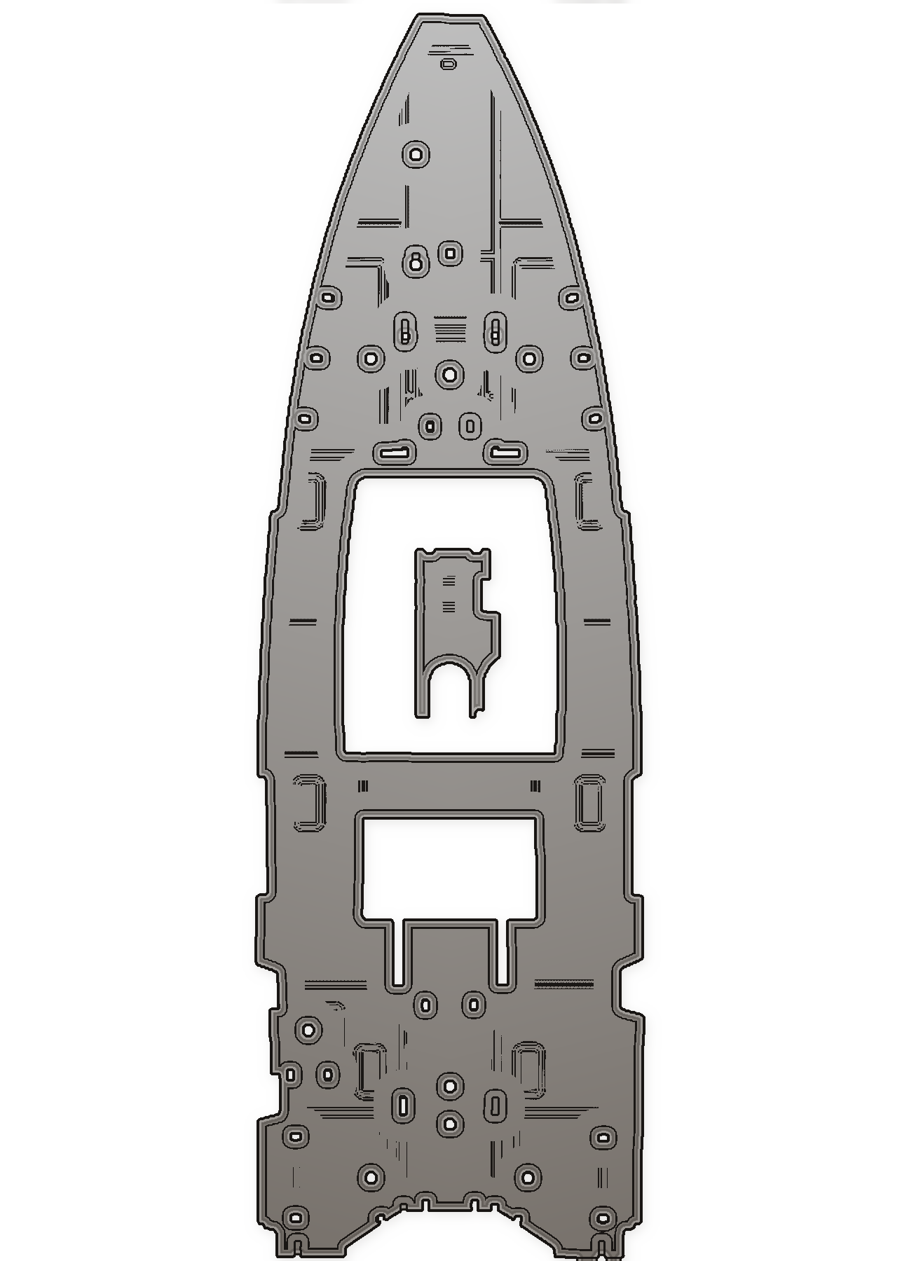 2013 SeaVee 390 Custom EVA Foam Boat Flooring