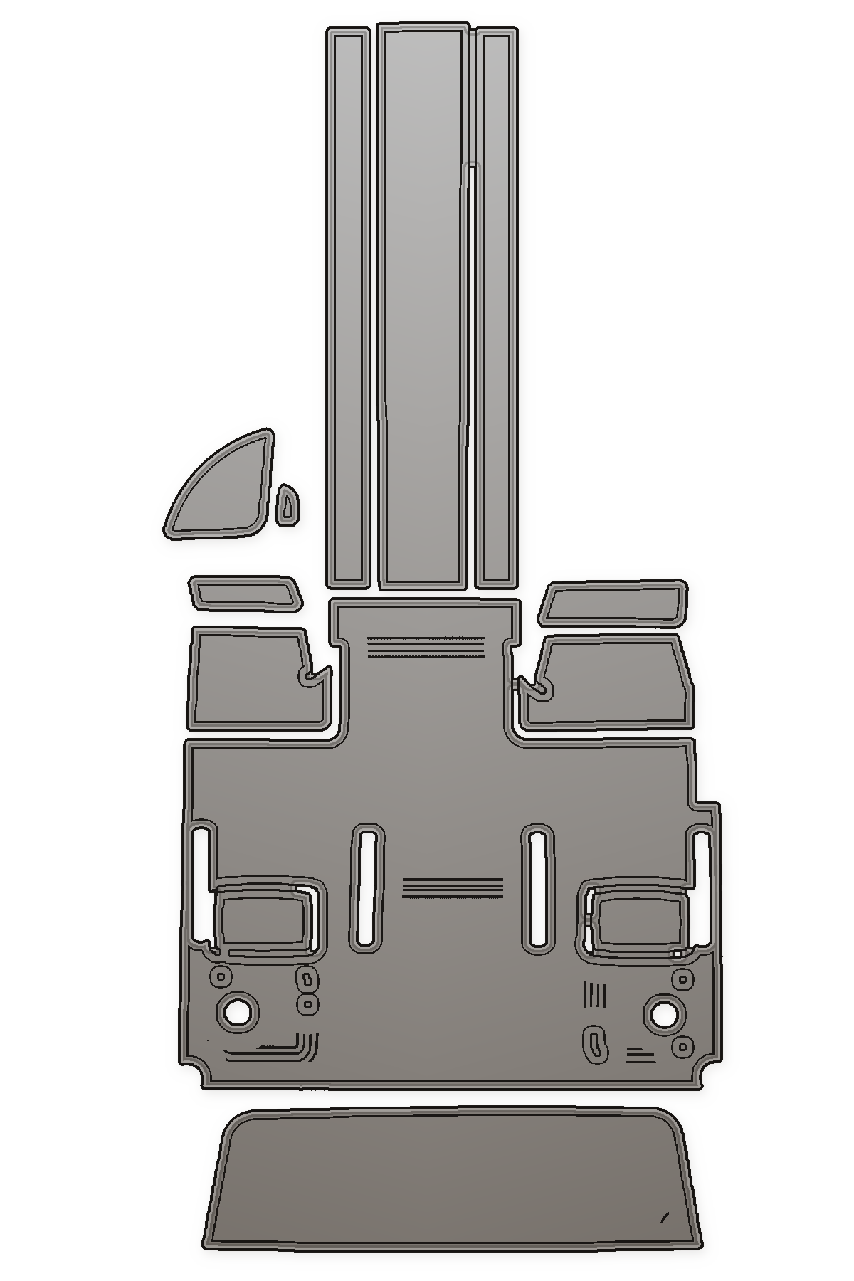 2013-2014 Sunsation 288 (2013 Fitment 758-113) Custom EVA Foam Boat Flooring