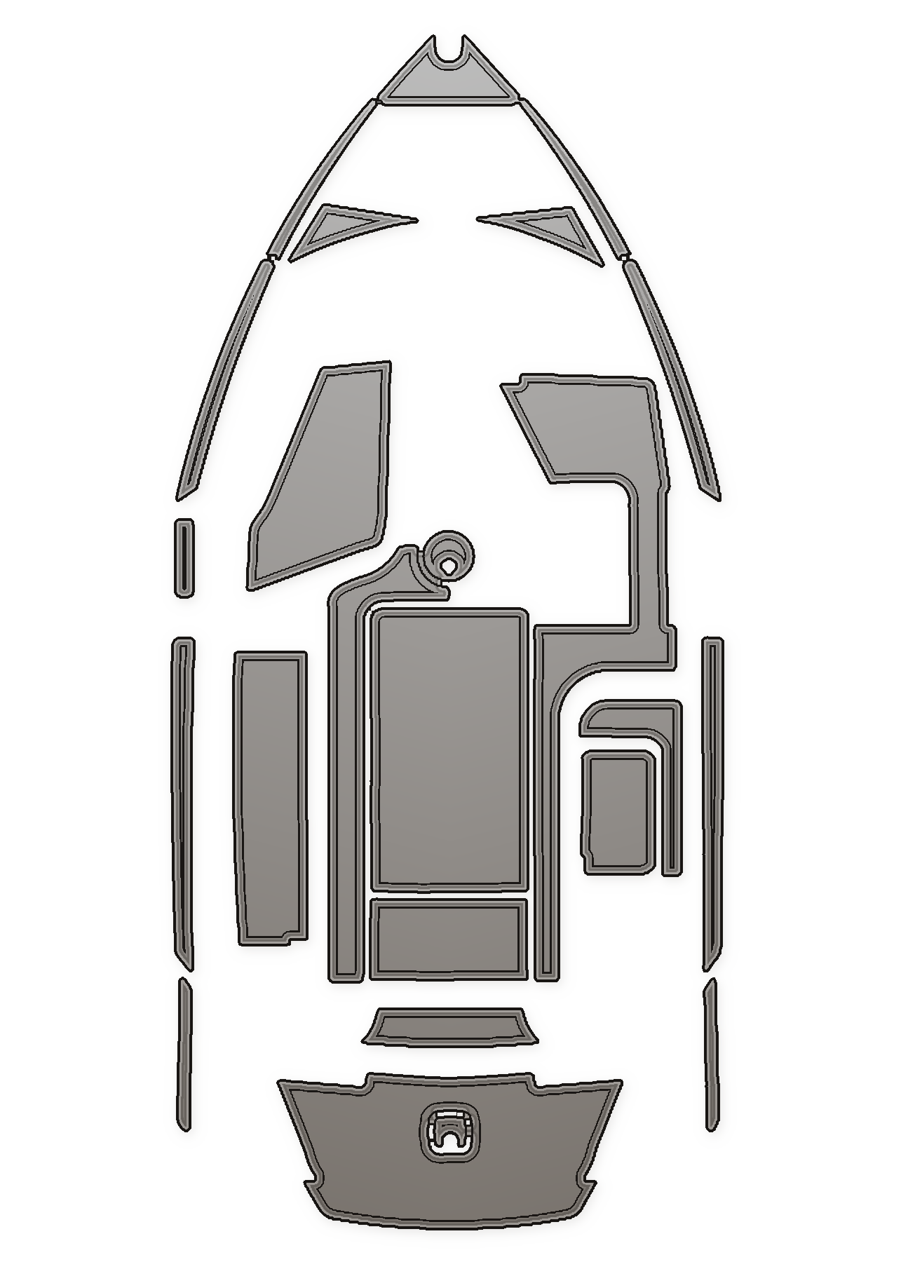 2014-2017 Axis T22 Custom EVA Foam Boat Flooring