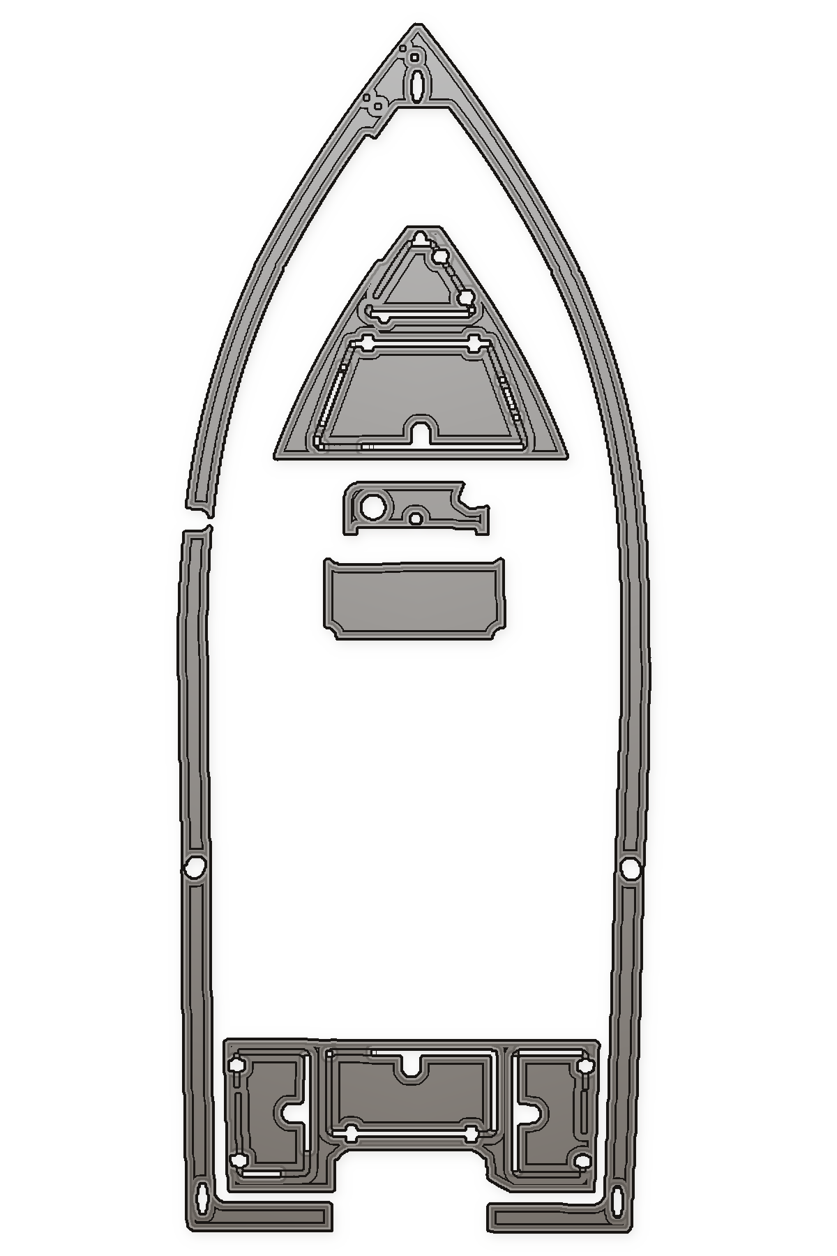 2014 Cobia 21 Bay Custom EVA Foam Boat Flooring