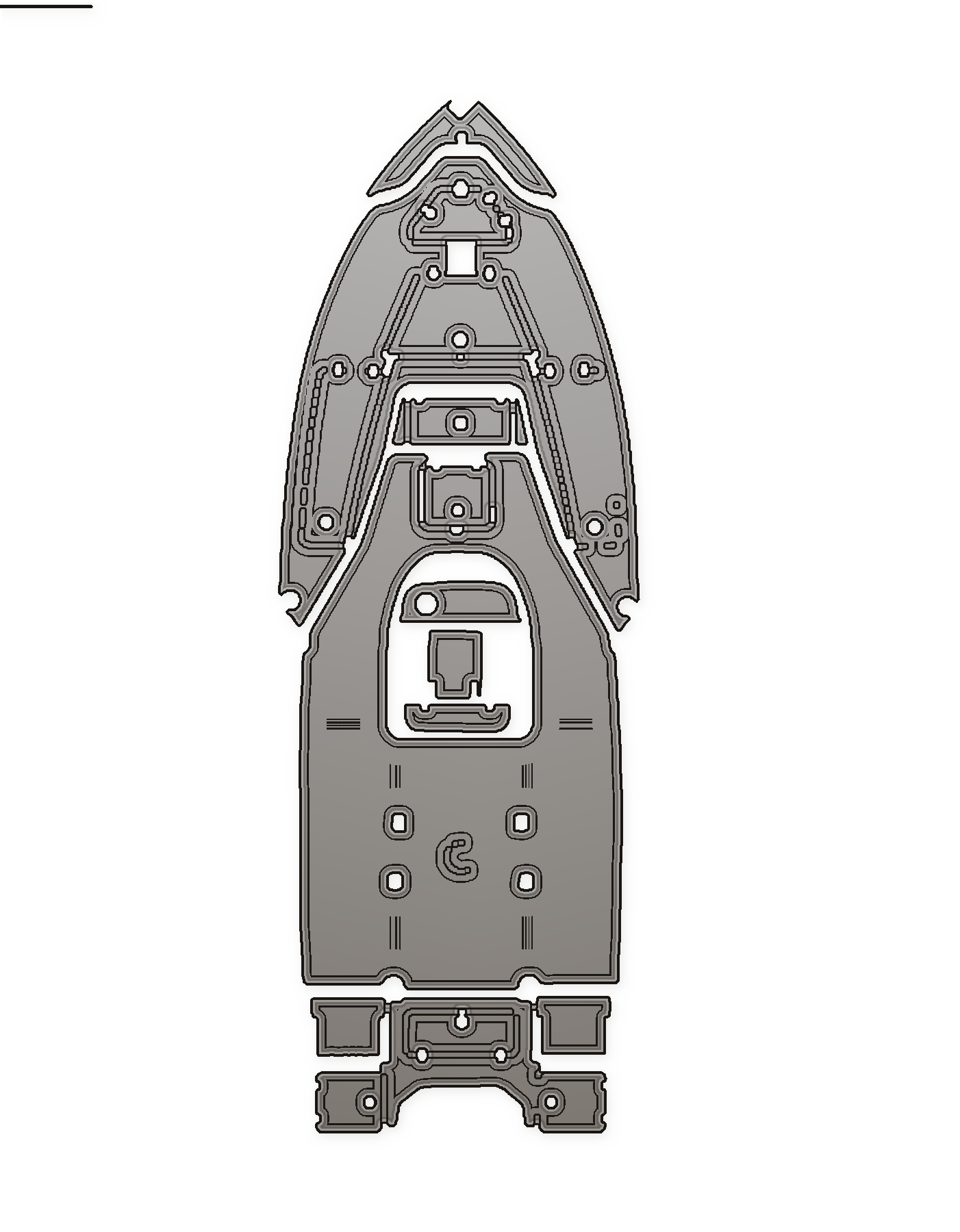 2014 Key West 230 BR Custom EVA Foam Boat Flooring
