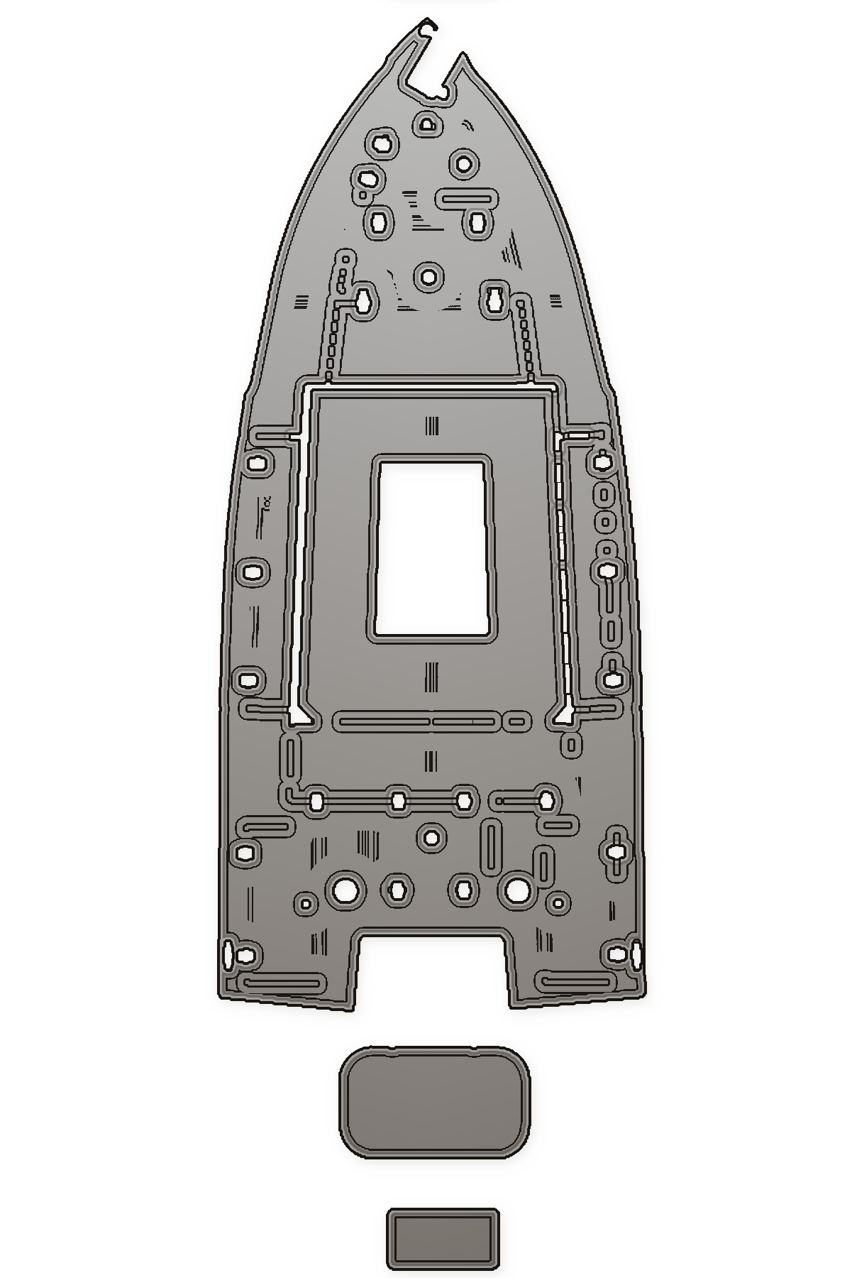 2014 Ocean Master 18 Custom EVA Foam Boat Flooring