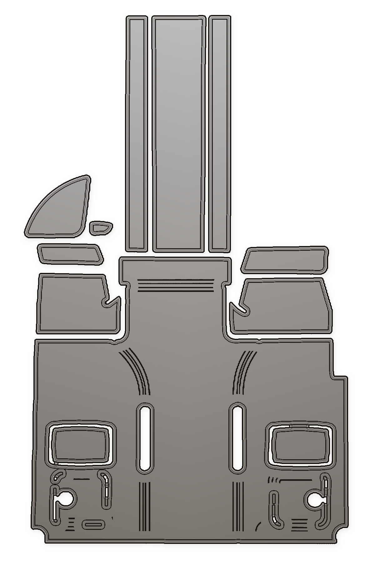 2013-2014 Sunsation 288 (2014 Fitment 758-114) Custom EVA Foam Boat Flooring