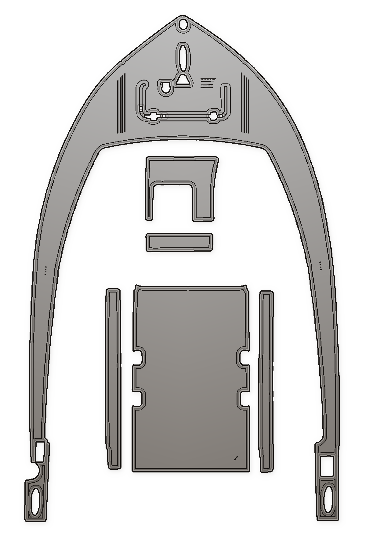 2014 Tidewater 232 LXF Custom EVA Foam Boat Flooring