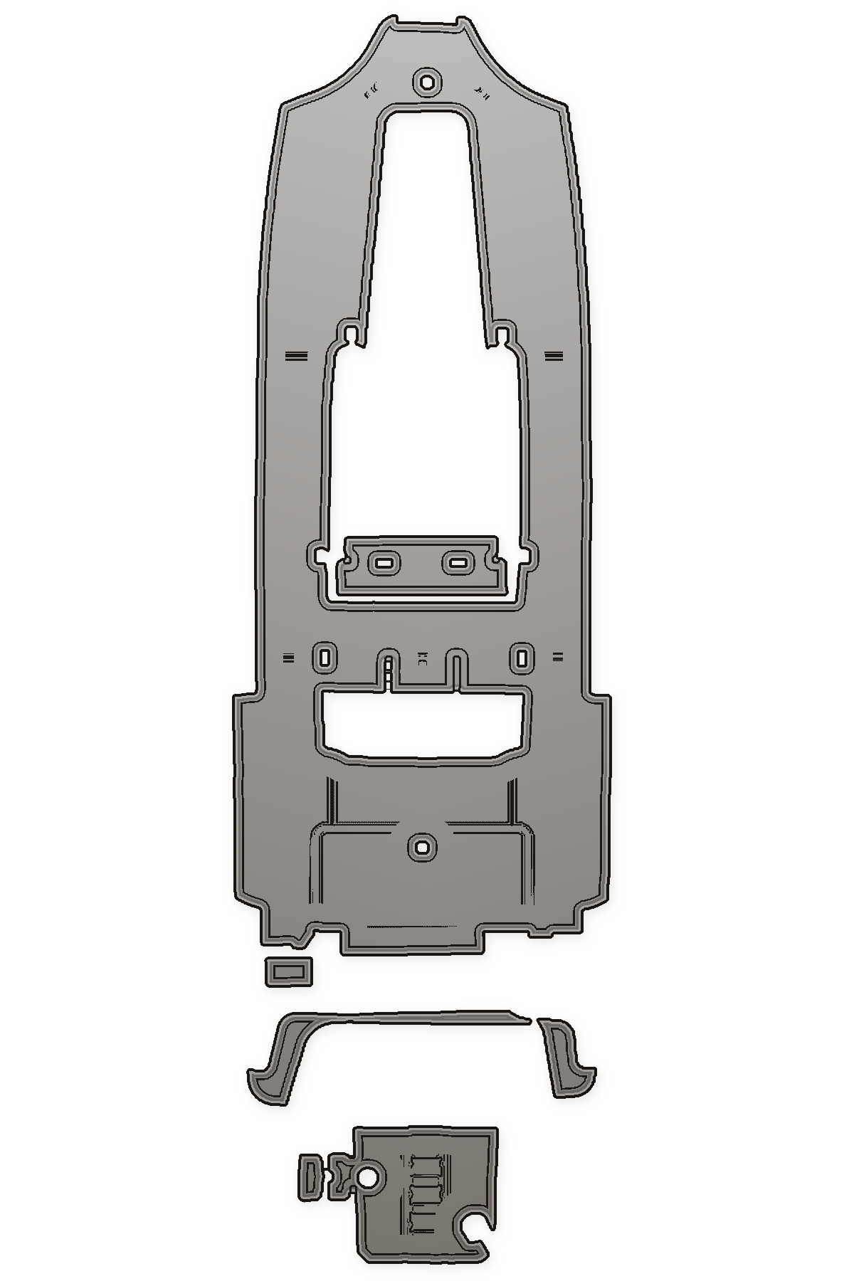 2015 Hydra-Sports 33 Aangepaste EVA Schuim Bootvloer