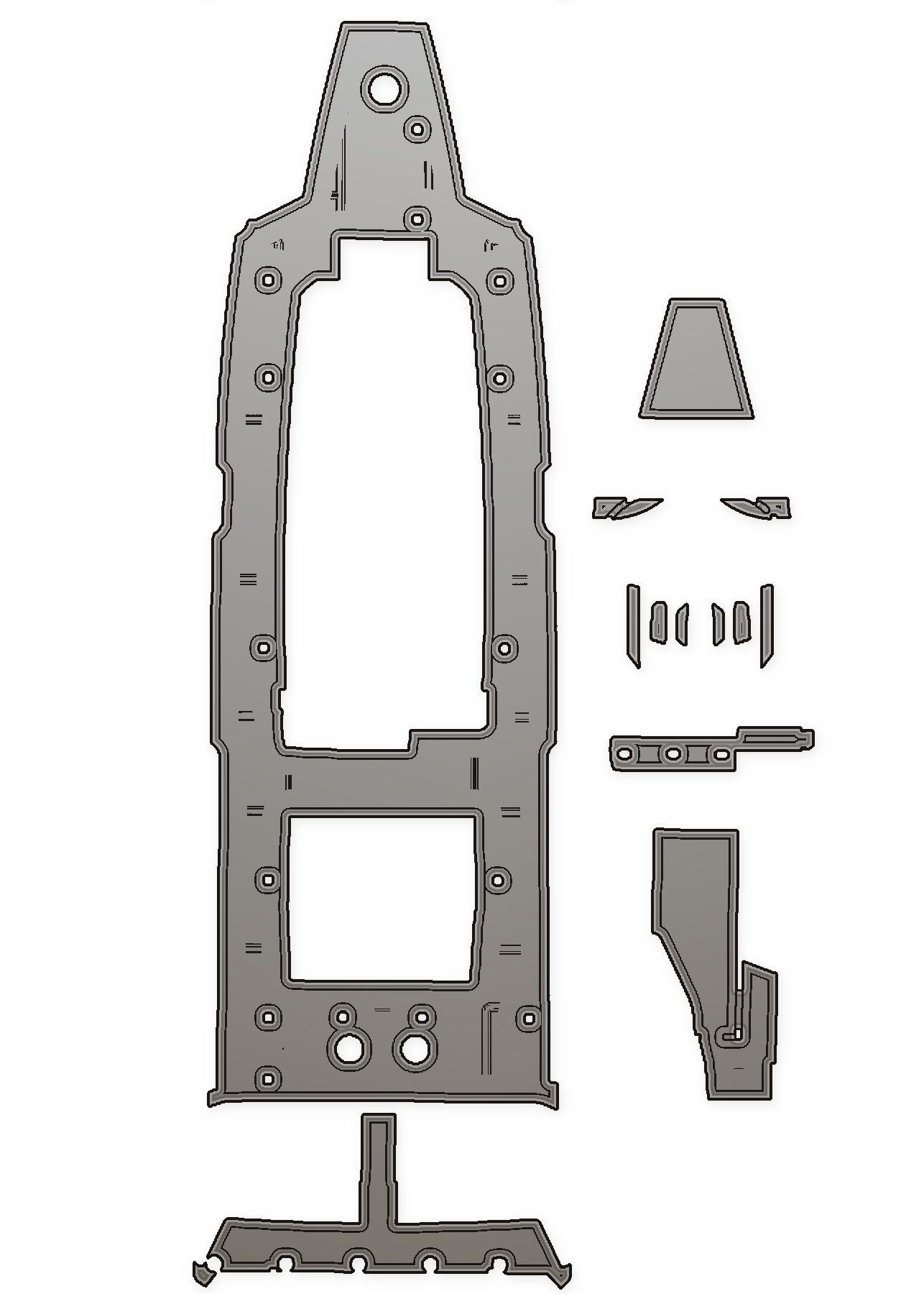 2015 Nor-Tech 45 KB2 Custom EVA Foam Boat Flooring