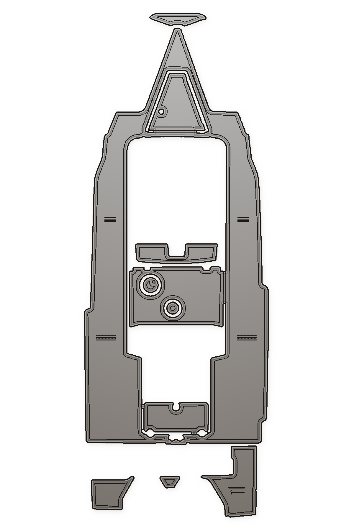 2015 Everglades 275CC Custom EVA Foam Boat Flooring