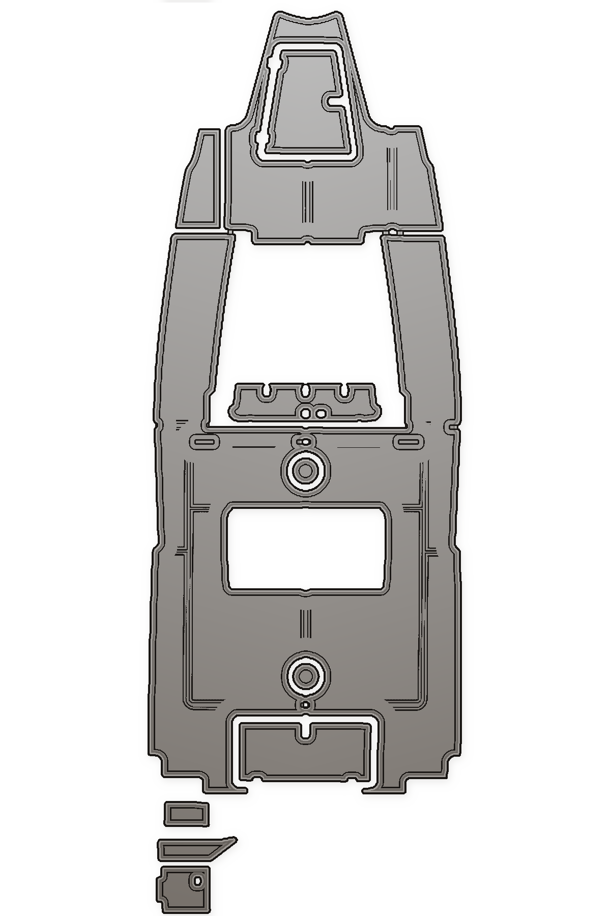 2015-2016 Sailfish 320 CC (2015 Fitment 524-106) Custom EVA Foam Boat Flooring