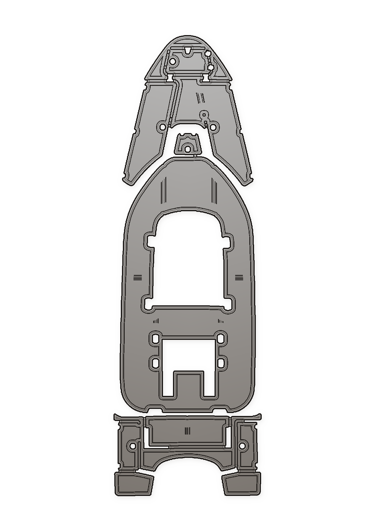 2015 Sportsman Masters 247 Platinum Custom EVA Foam Boat Flooring