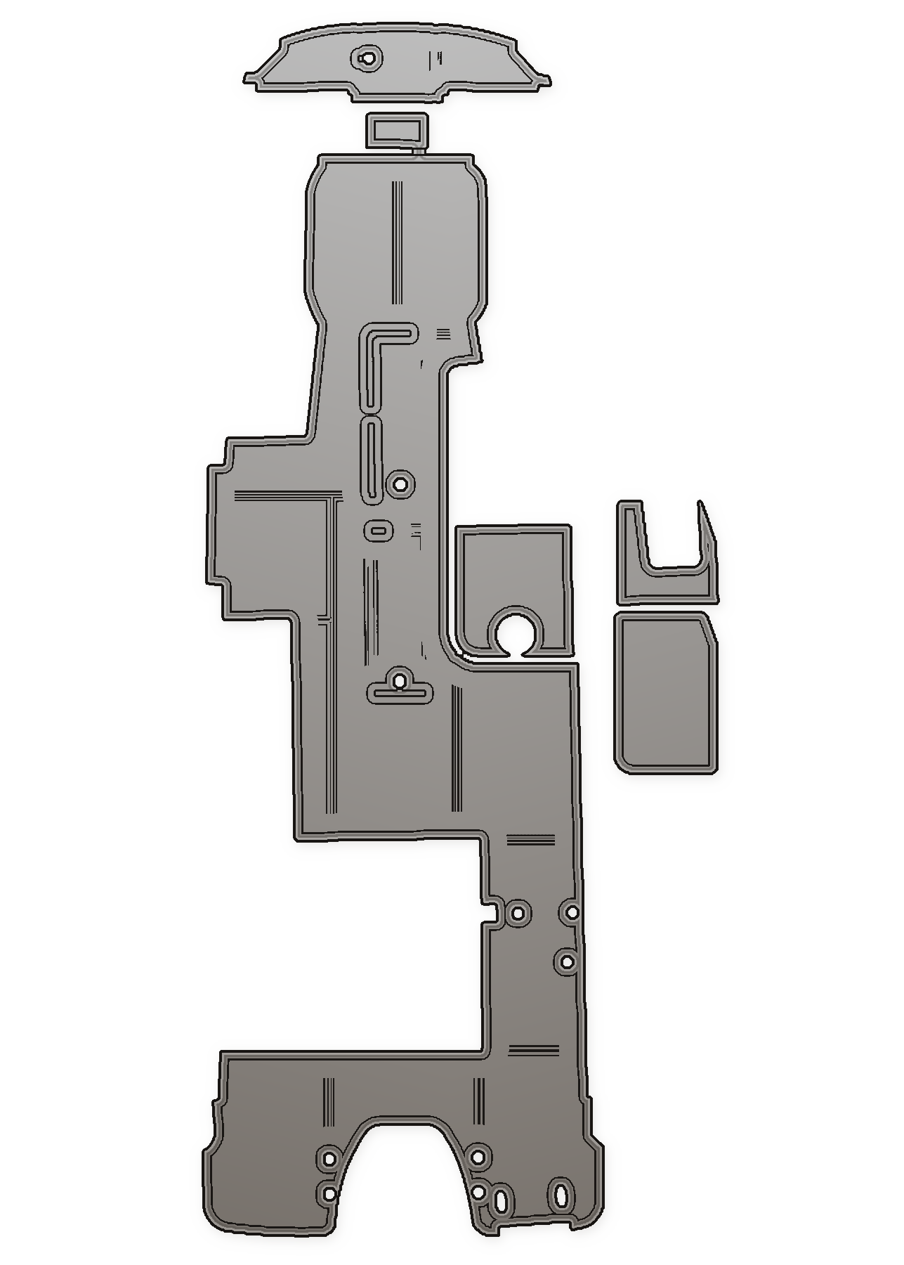 2015-2016 Bayliner Element XR7 (2016 model 658-105) Op maat gemaakte EVA-schuimbootvloer