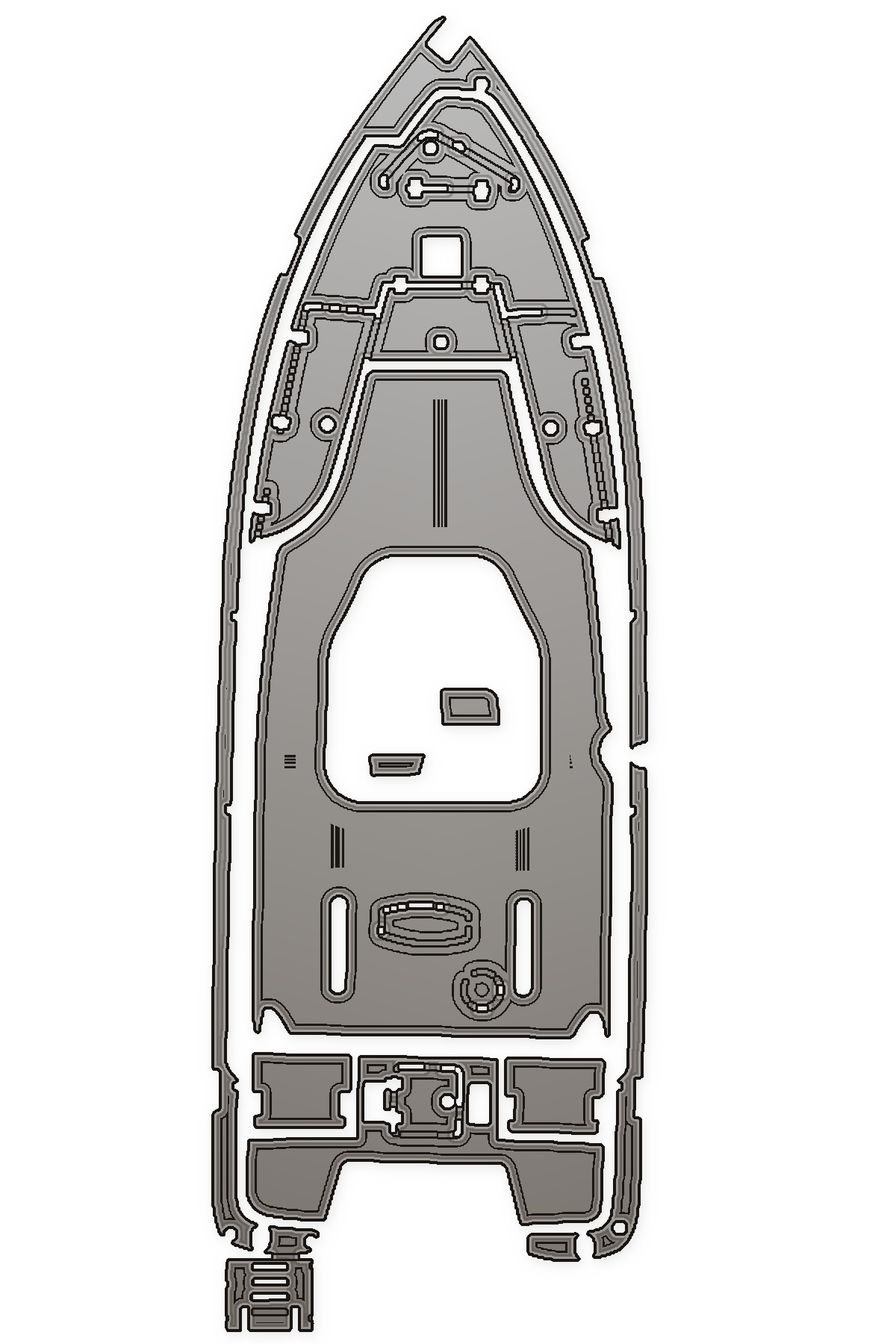 2016 NauticStar 2110 Bay Custom EVA Foam Boat Flooring