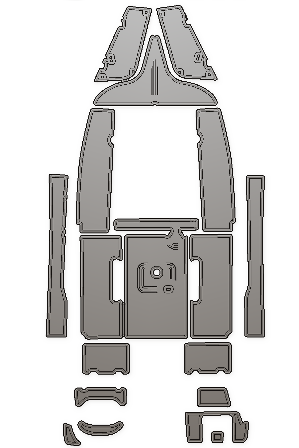2016 NauticStar 2102 Legacy Custom EVA Foam Boat Flooring