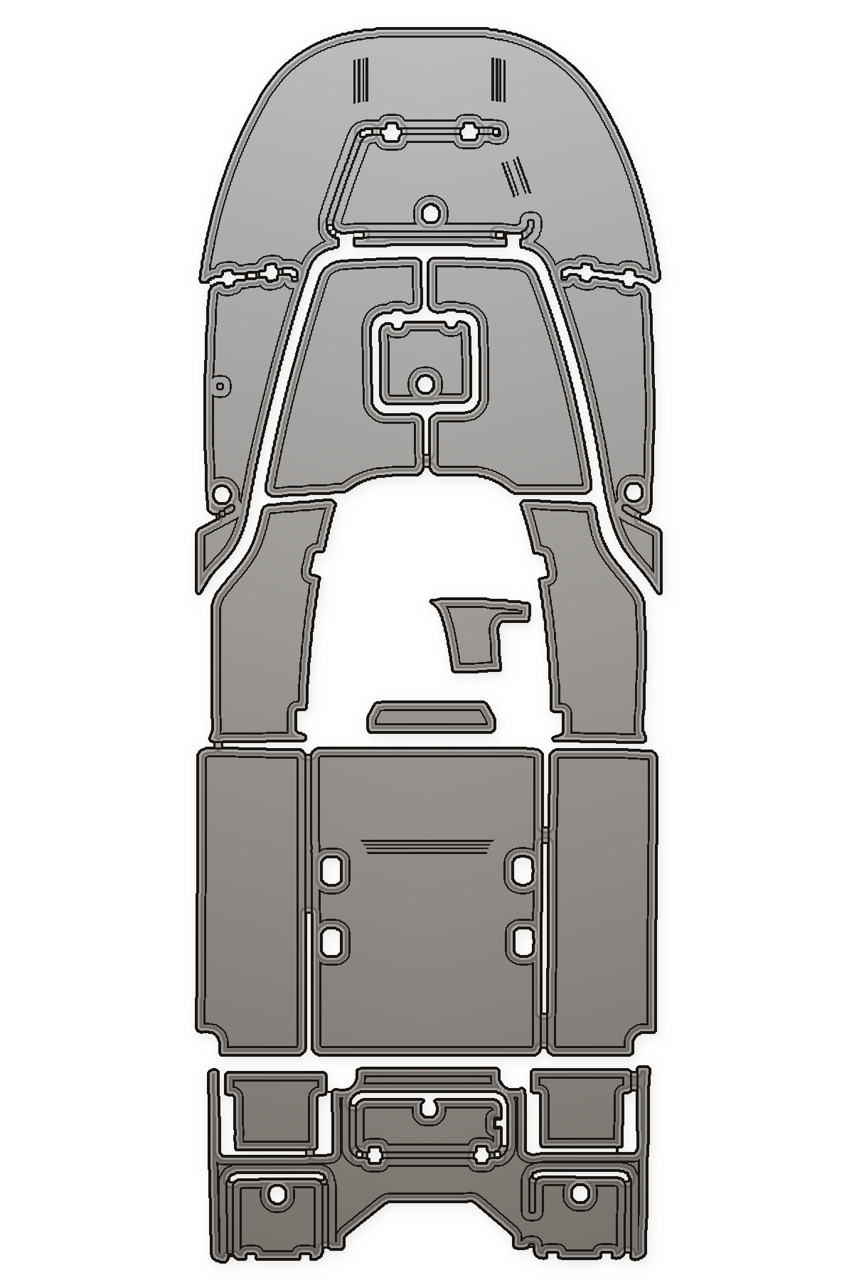 2016 Tidewater 2200 Carolina Bay Custom EVA Foam Boat Flooring