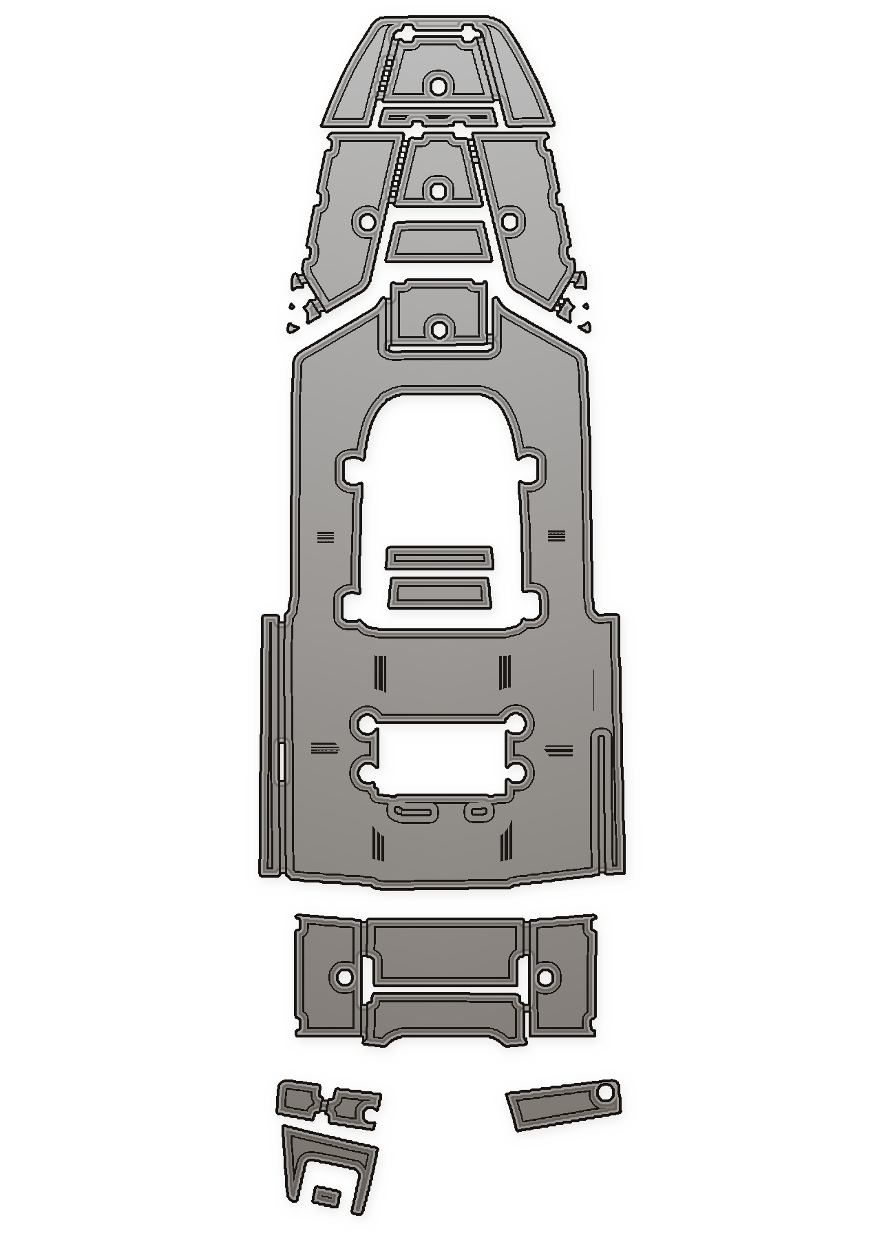 2017 Crevalle 26 Custom EVA Foam Boat Flooring