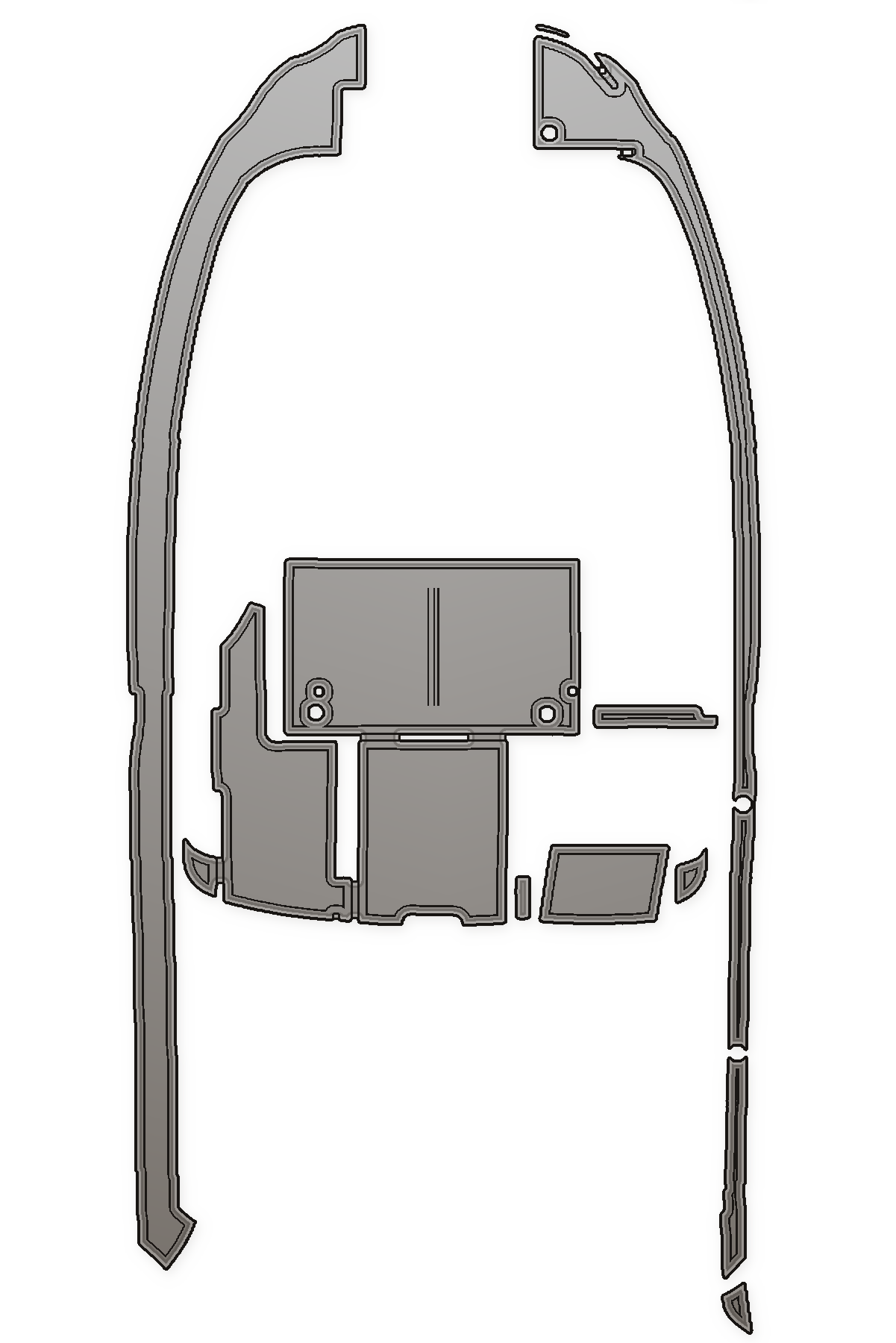 2017 Jeanneau NC 9 Custom EVA Foam Boat Flooring