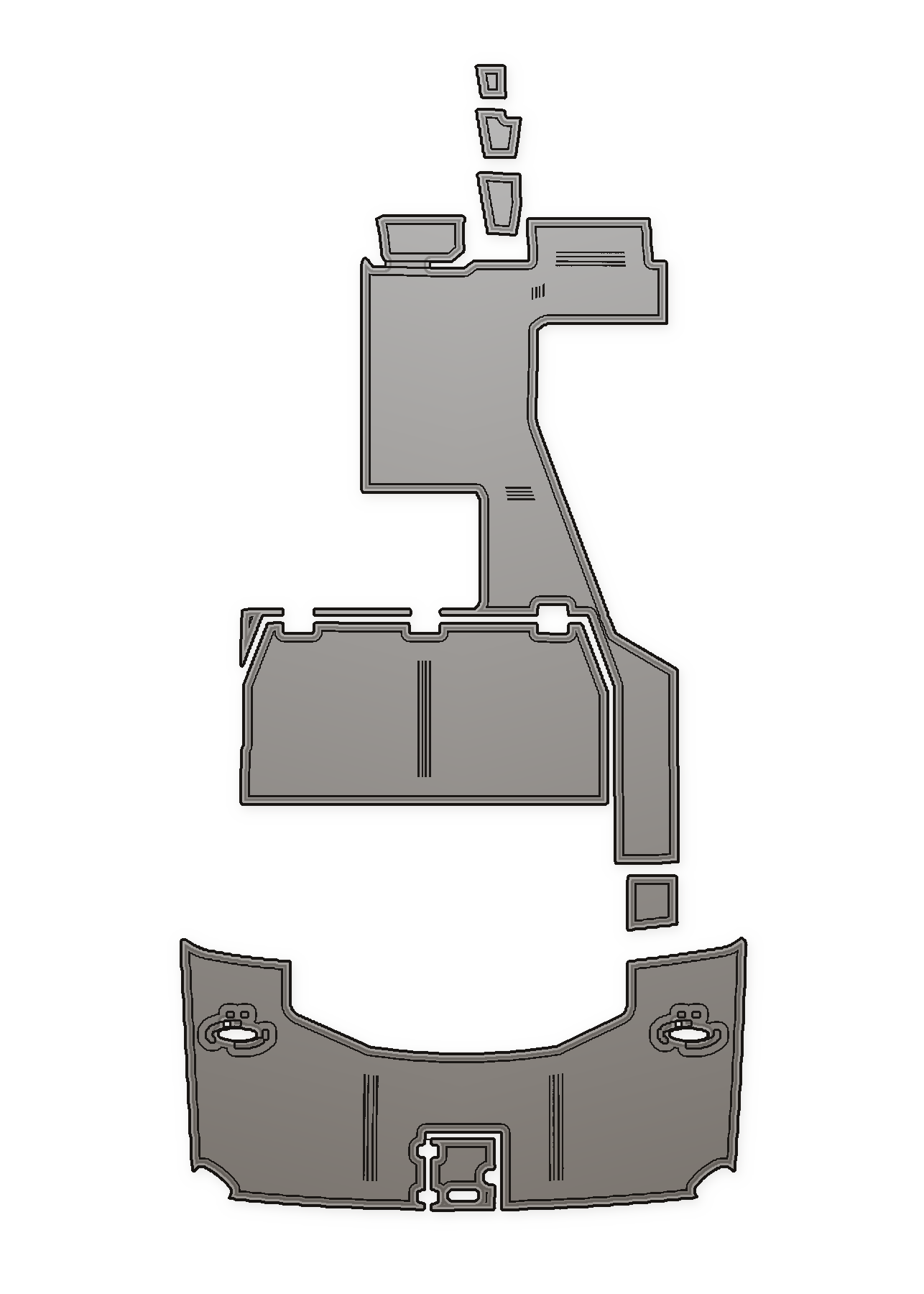 2014-2016 Regal 35 Sport Coupe Custom EVA Foam Boat Flooring