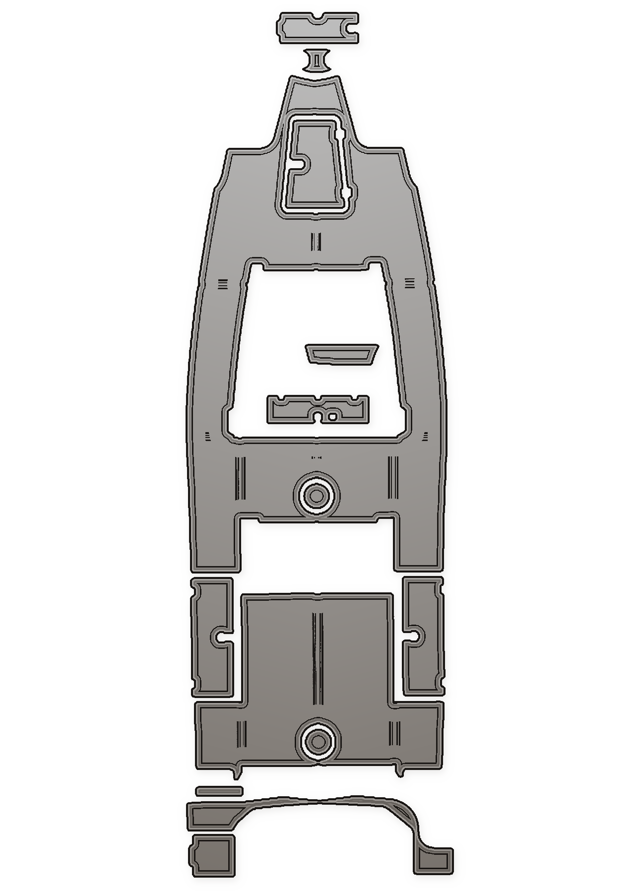 2017 Sailfish 290 CC Custom EVA Foam Boat Flooring