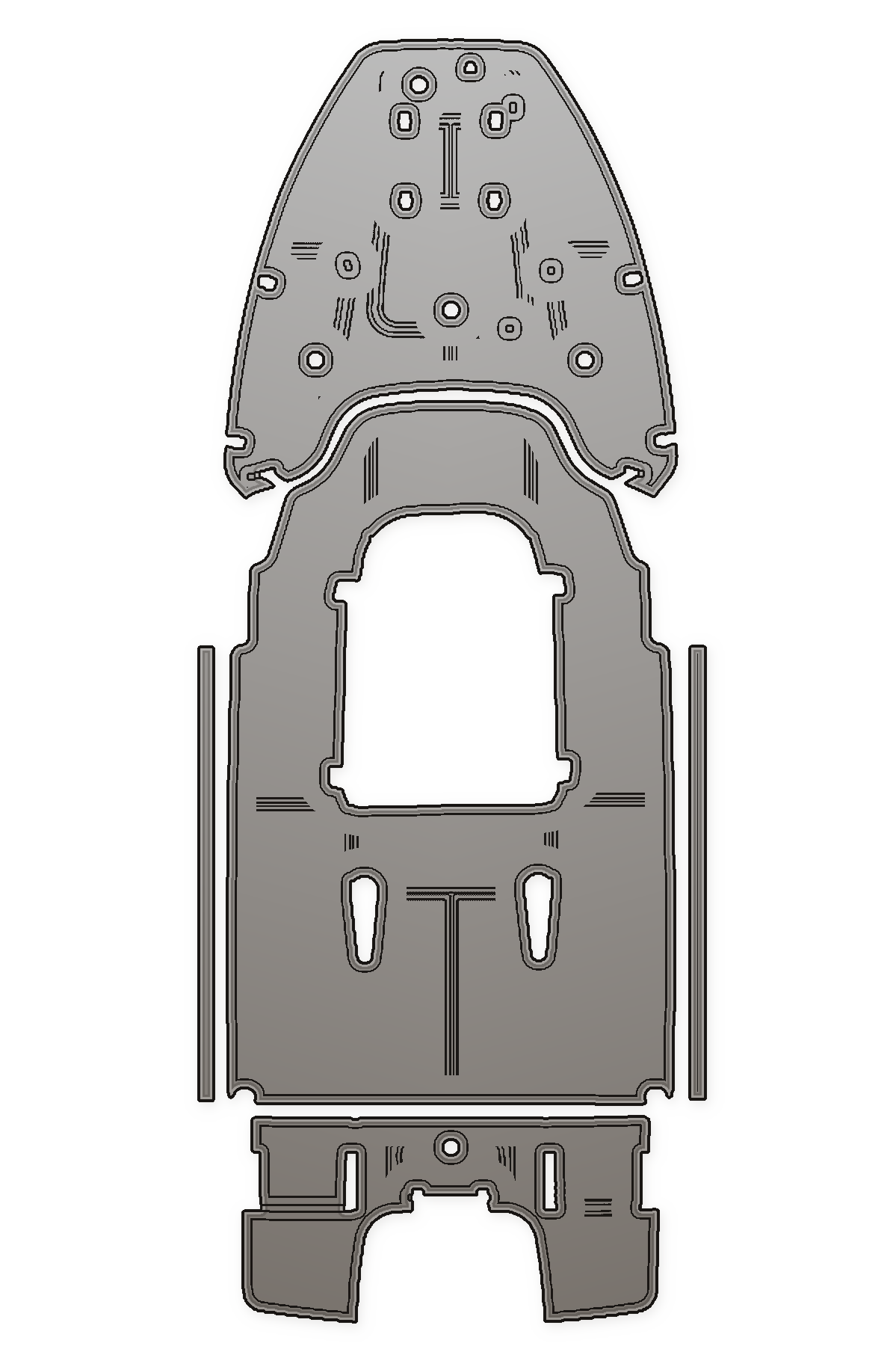 2017 Sea Hunt BX 22 BR Custom EVA Foam Boat Flooring