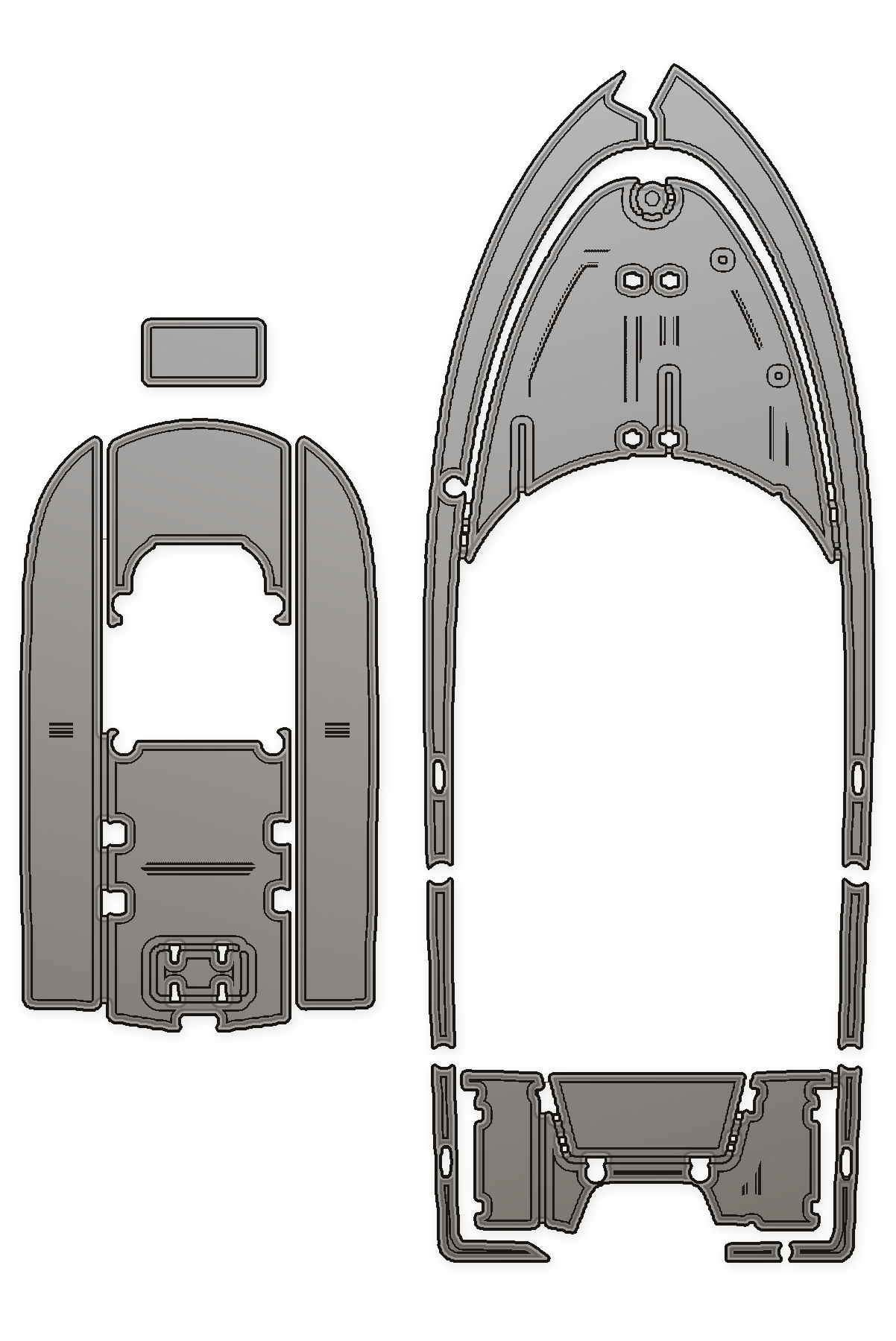 2016-2017 Sportsman Island Bay 20 Custom EVA Foam Boat Flooring