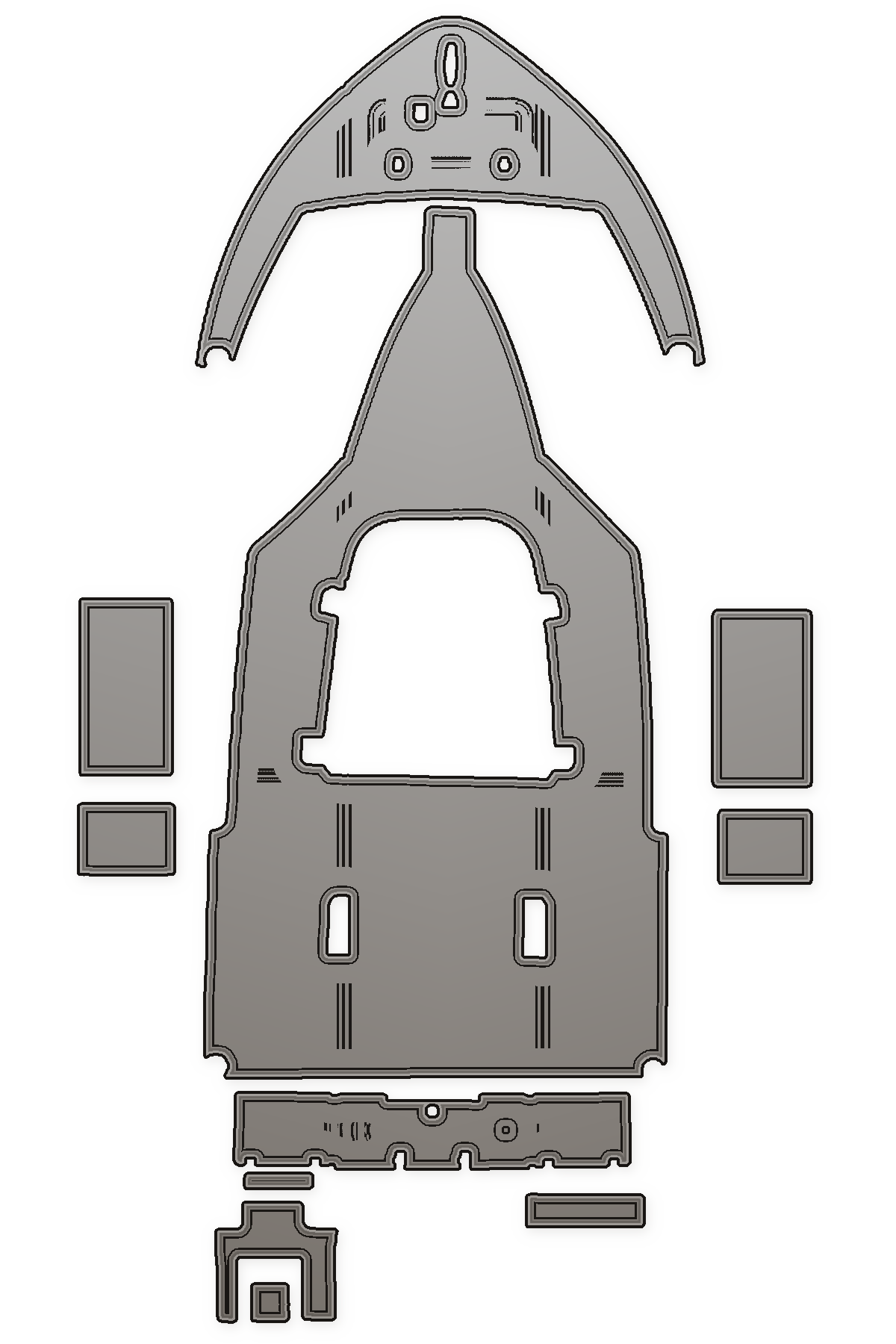 2017 Tidewater 220 LXF Custom EVA Foam Boat Flooring