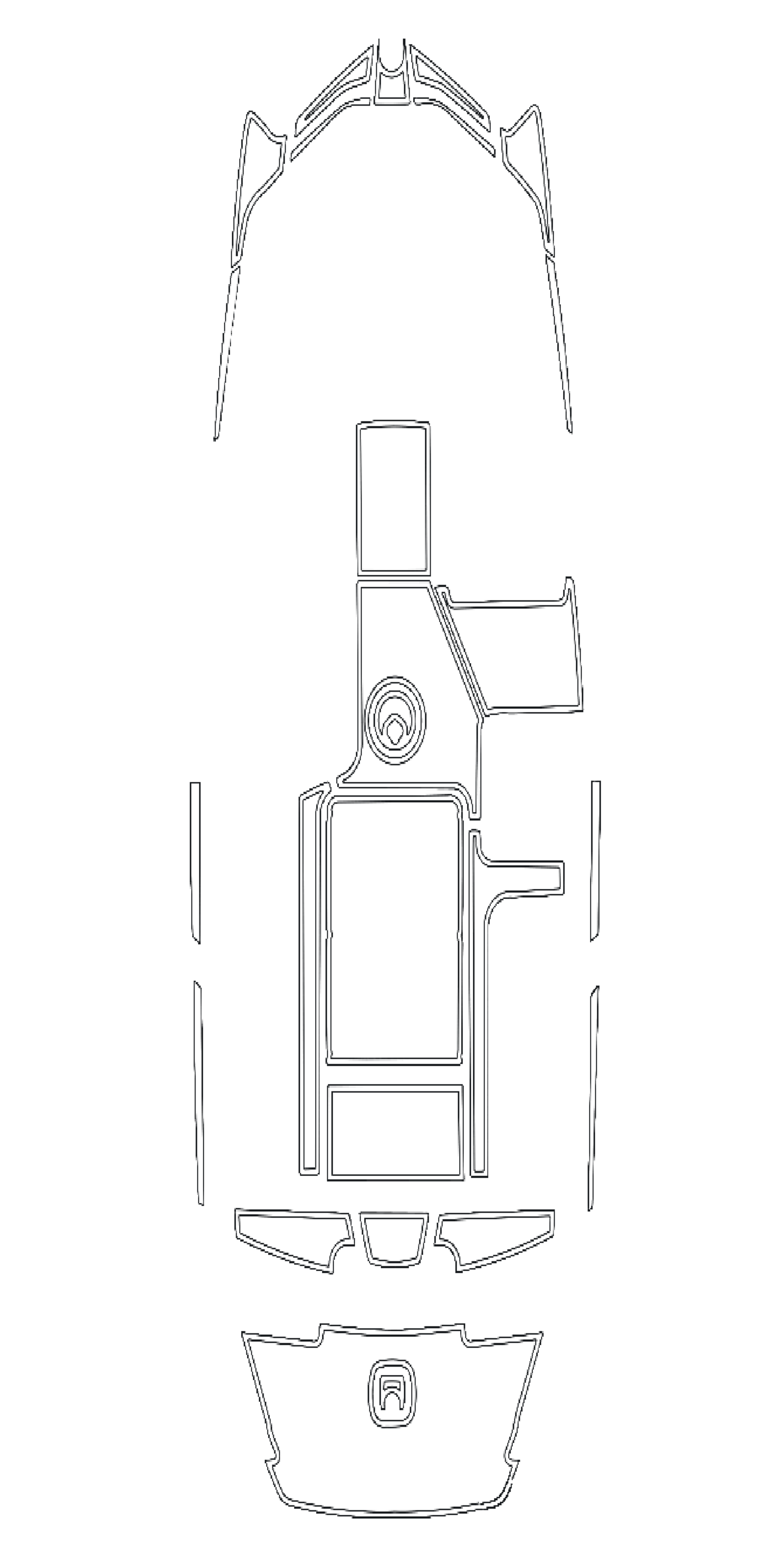 2016-2019 Axis A20 (2018 Fitment 676-103) Custom EVA Foam Boat Flooring