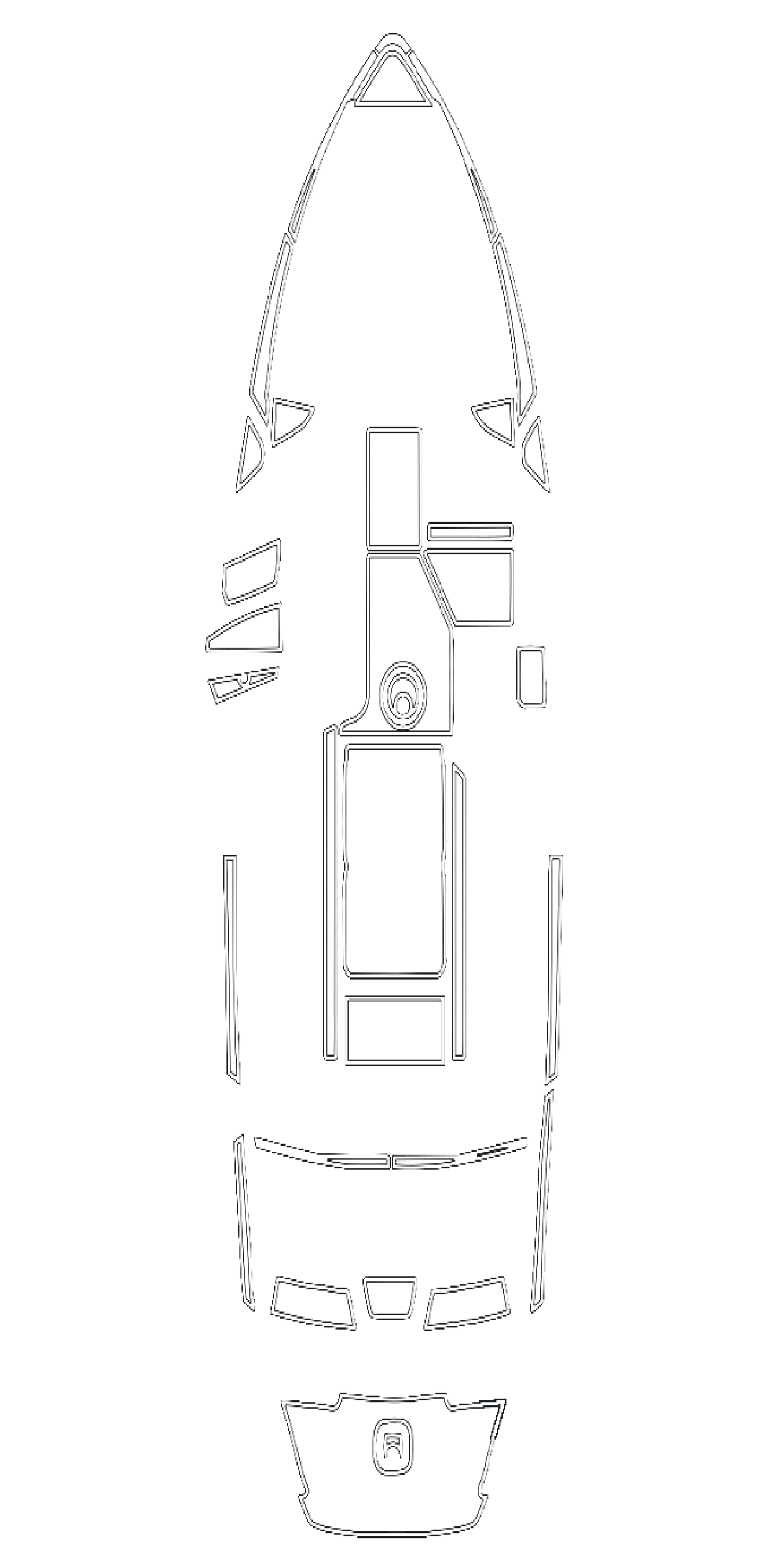 2018-2021 Axis T22 Custom EVA Foam Boat Flooring