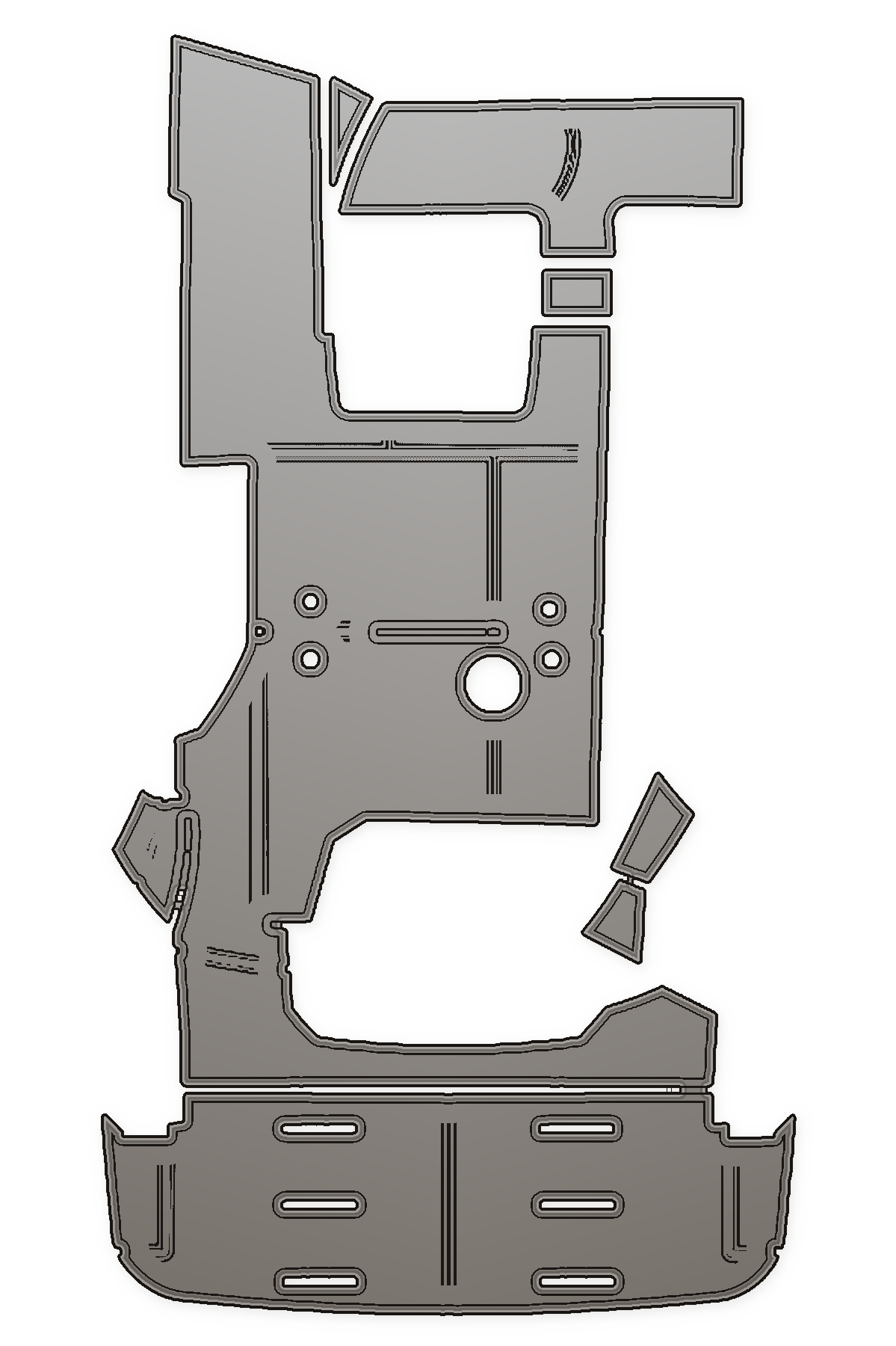 2018 Beneteau Gran Turismo 40 Custom EVA Foam Boat Flooring