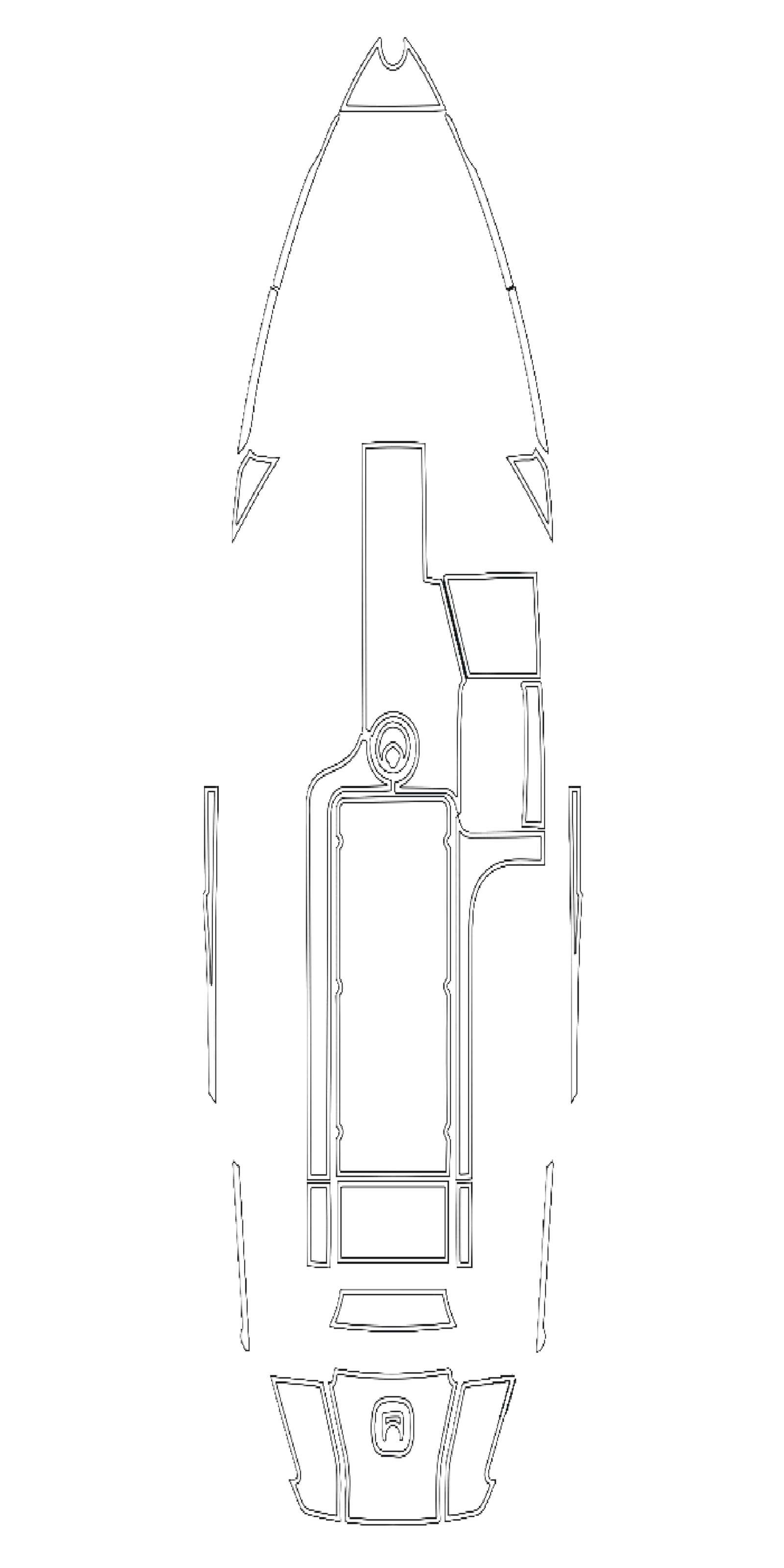 2018 Axis T23 Custom EVA Foam Boat Flooring