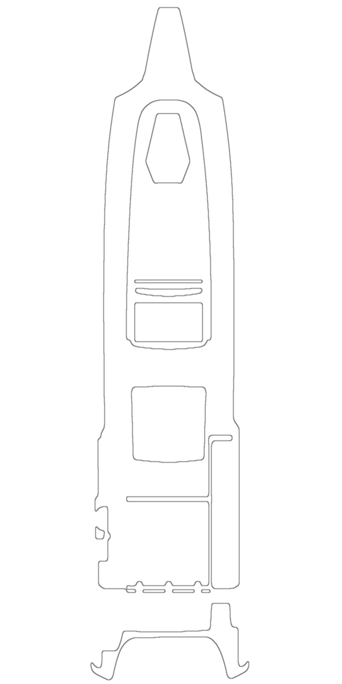 2018 Boston Whaler 350 Outrage Aangepaste EVA-schuim bootvloer