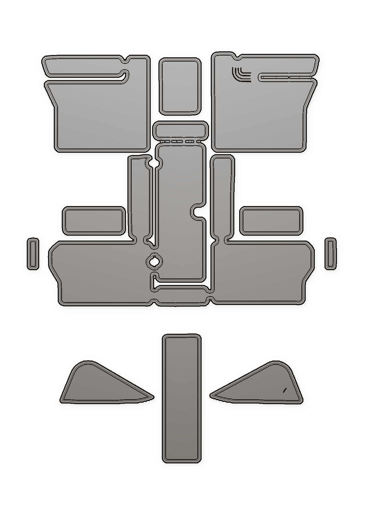 2018 Cobra 280 Sport Cat Custom EVA Foam Boat Flooring
