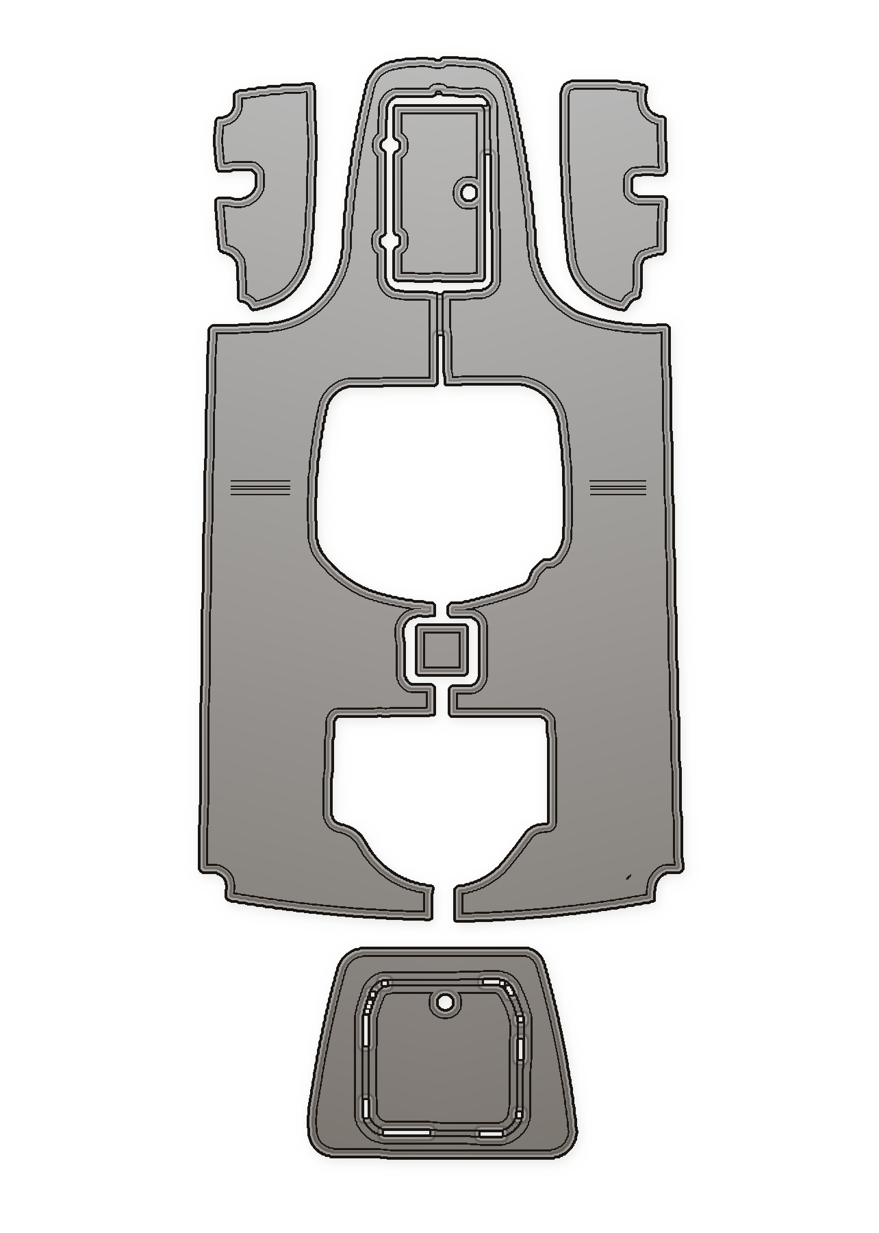 2018 Contender 25 Bay Custom EVA Foam Boat Flooring