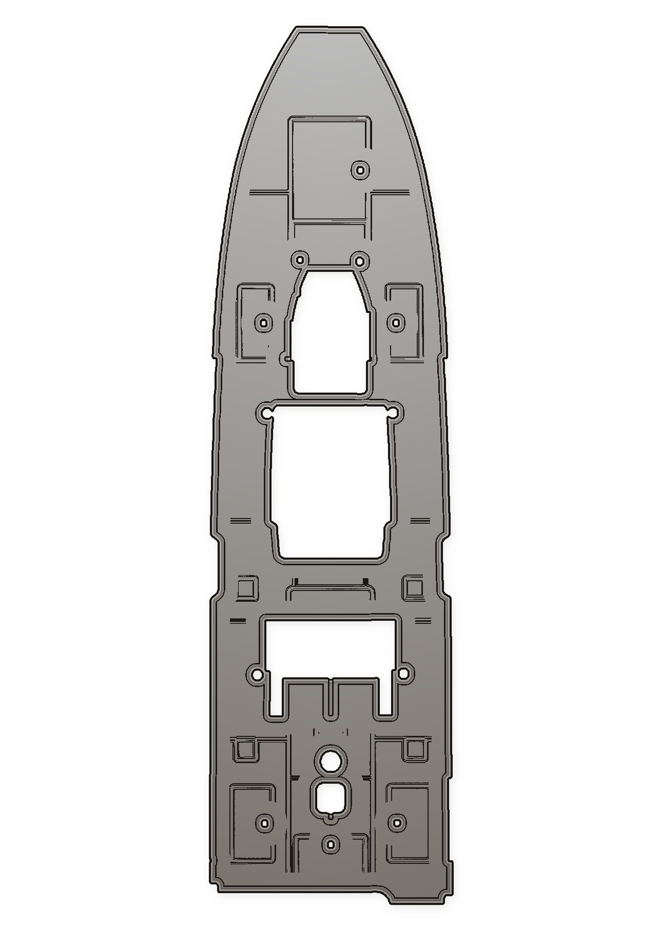 2018 Contender 44CB Custom EVA Foam Boat Flooring