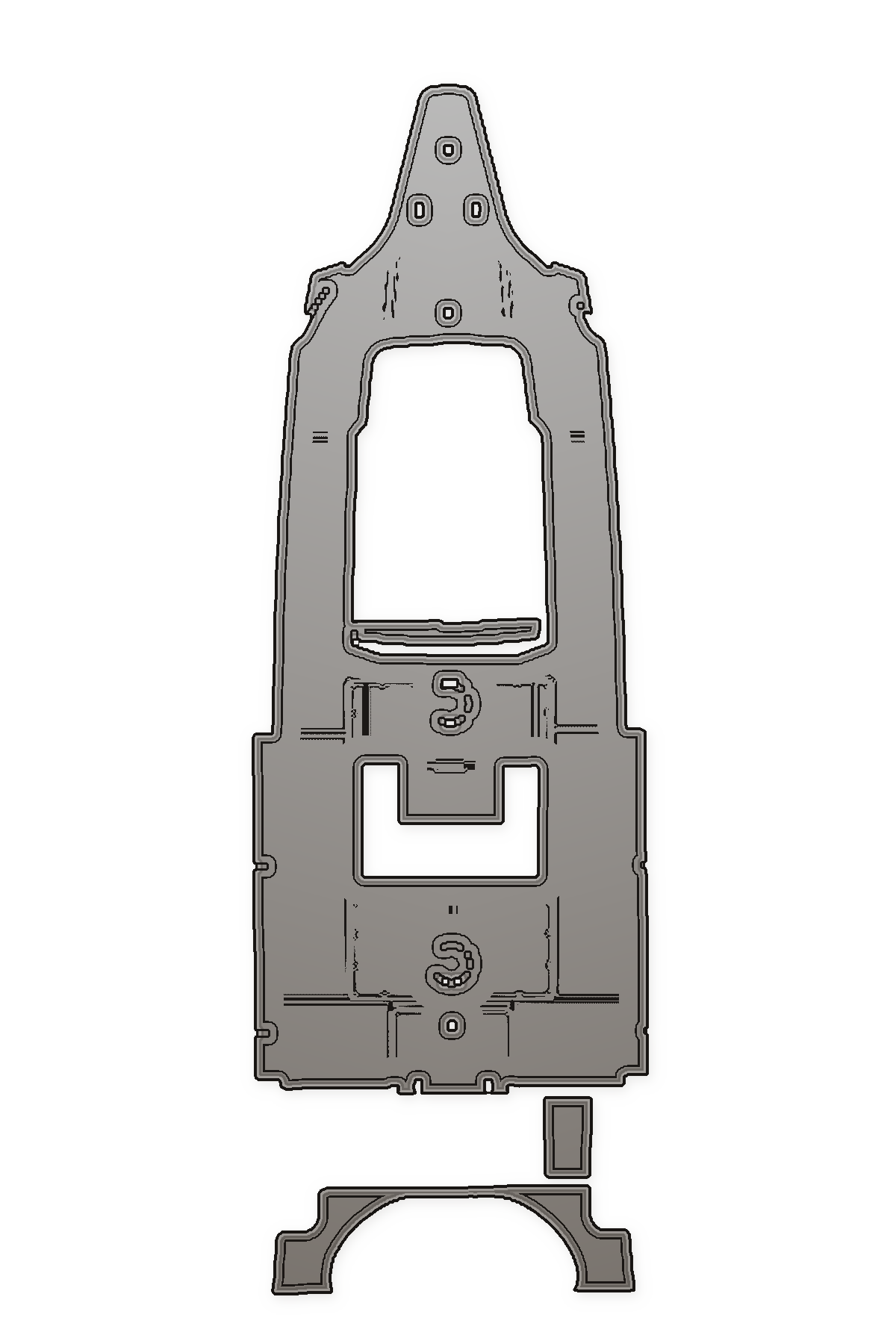 2018 EdgeWater 320CC Custom EVA Foam Boat Flooring