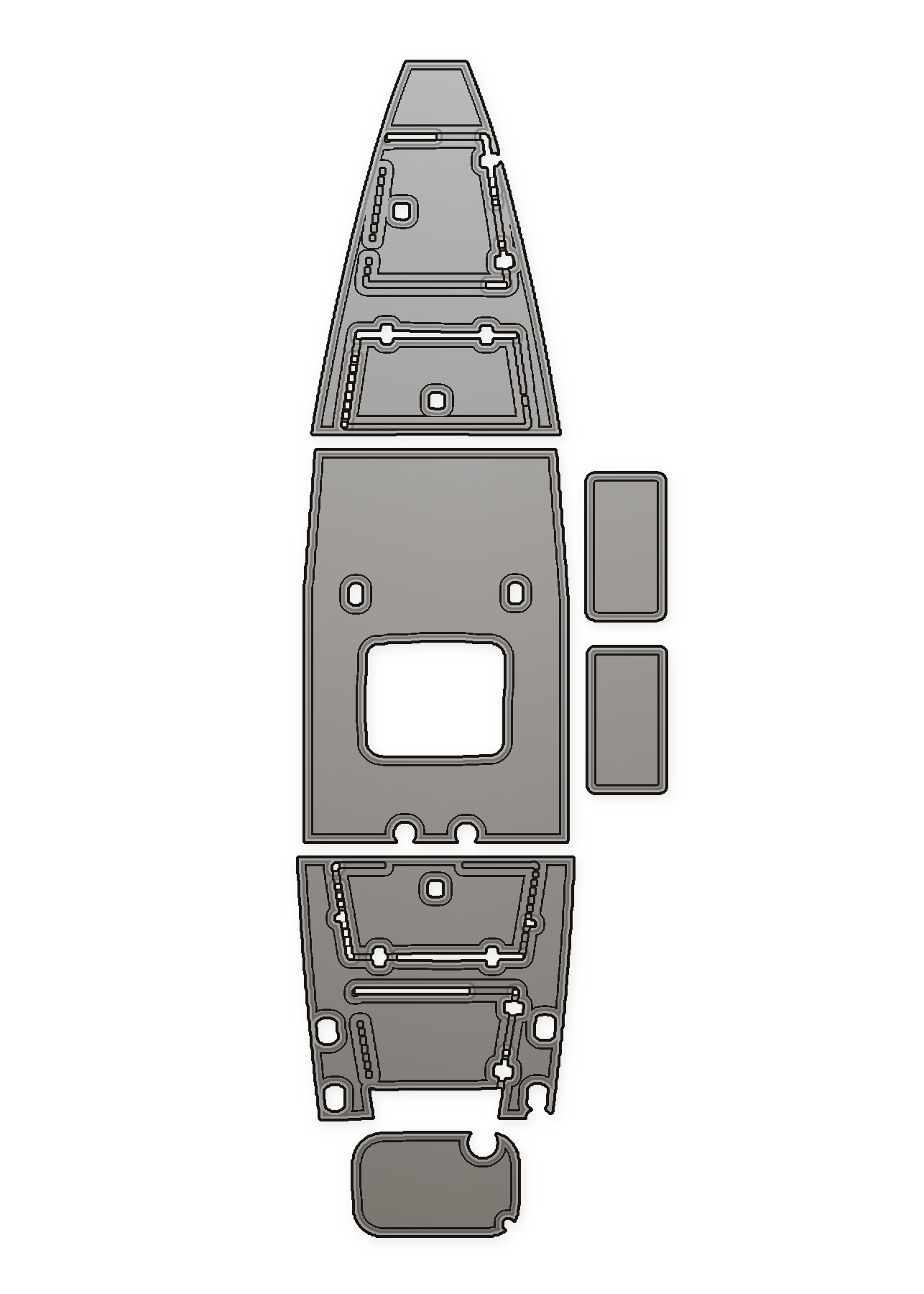 2018 Gheenoe LT25 Custom EVA Foam Boat Flooring