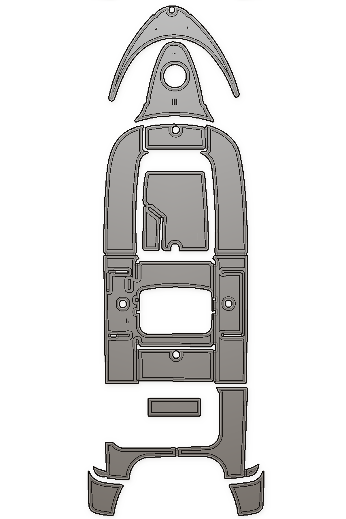 2018 NauticStar Pro CC Custom EVA Foam Boat Flooring