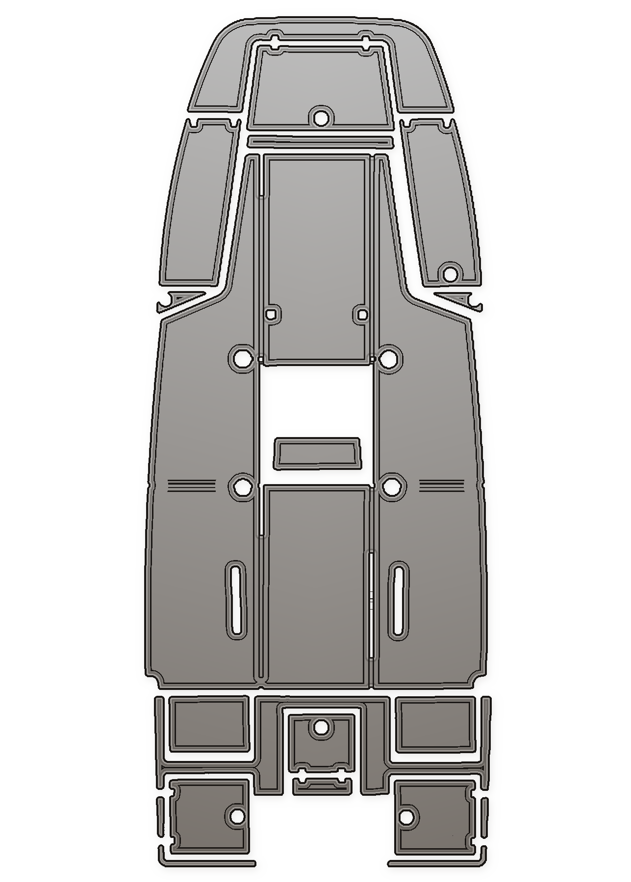 2018 Pathfinder 2200 Custom EVA Foam Boat Flooring