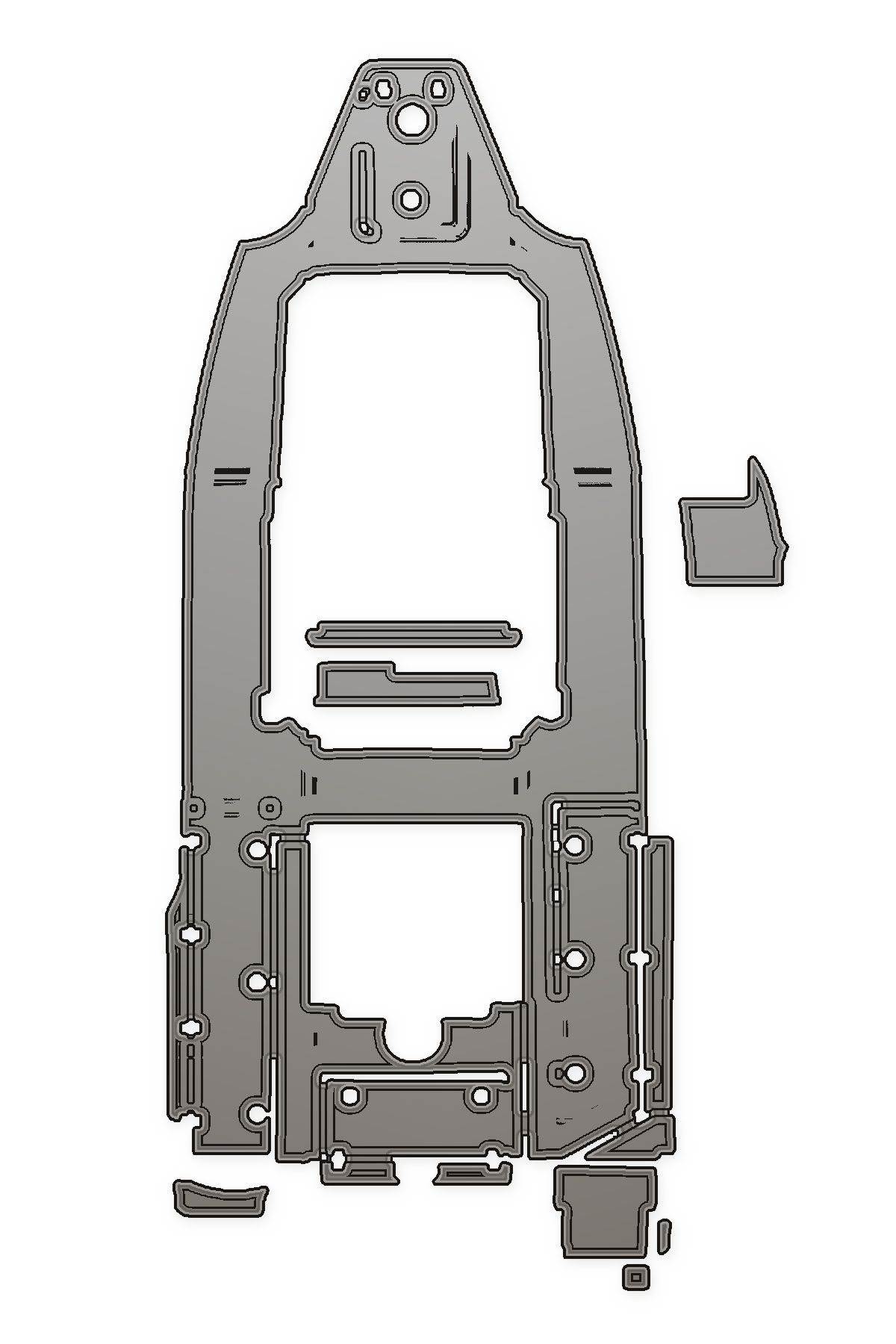 2016-2024 Sea Fox 288 Commander (2018 Fitment 504-102) Custom EVA Foam Boat Flooring