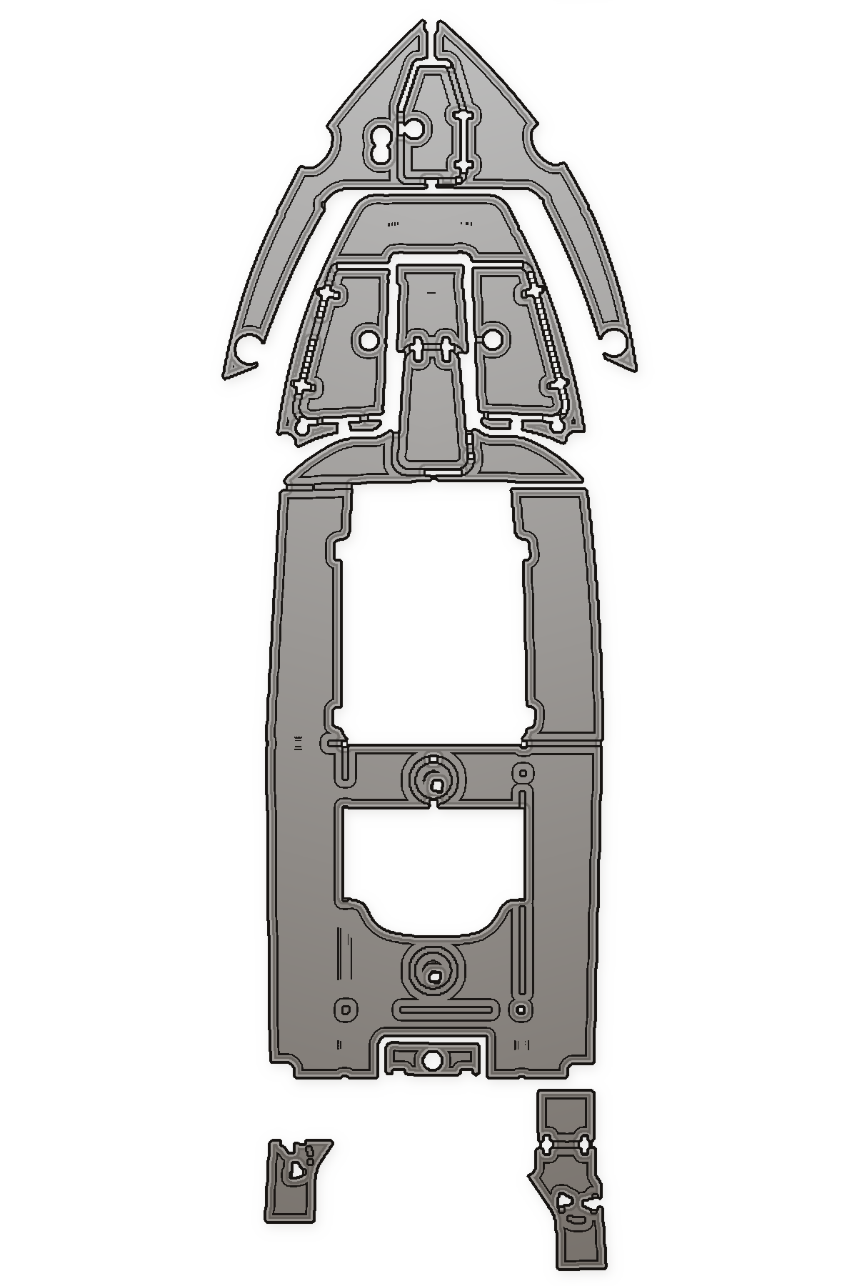 2018 Sea Hunt Gamefish 25 Custom EVA Foam Boat Flooring