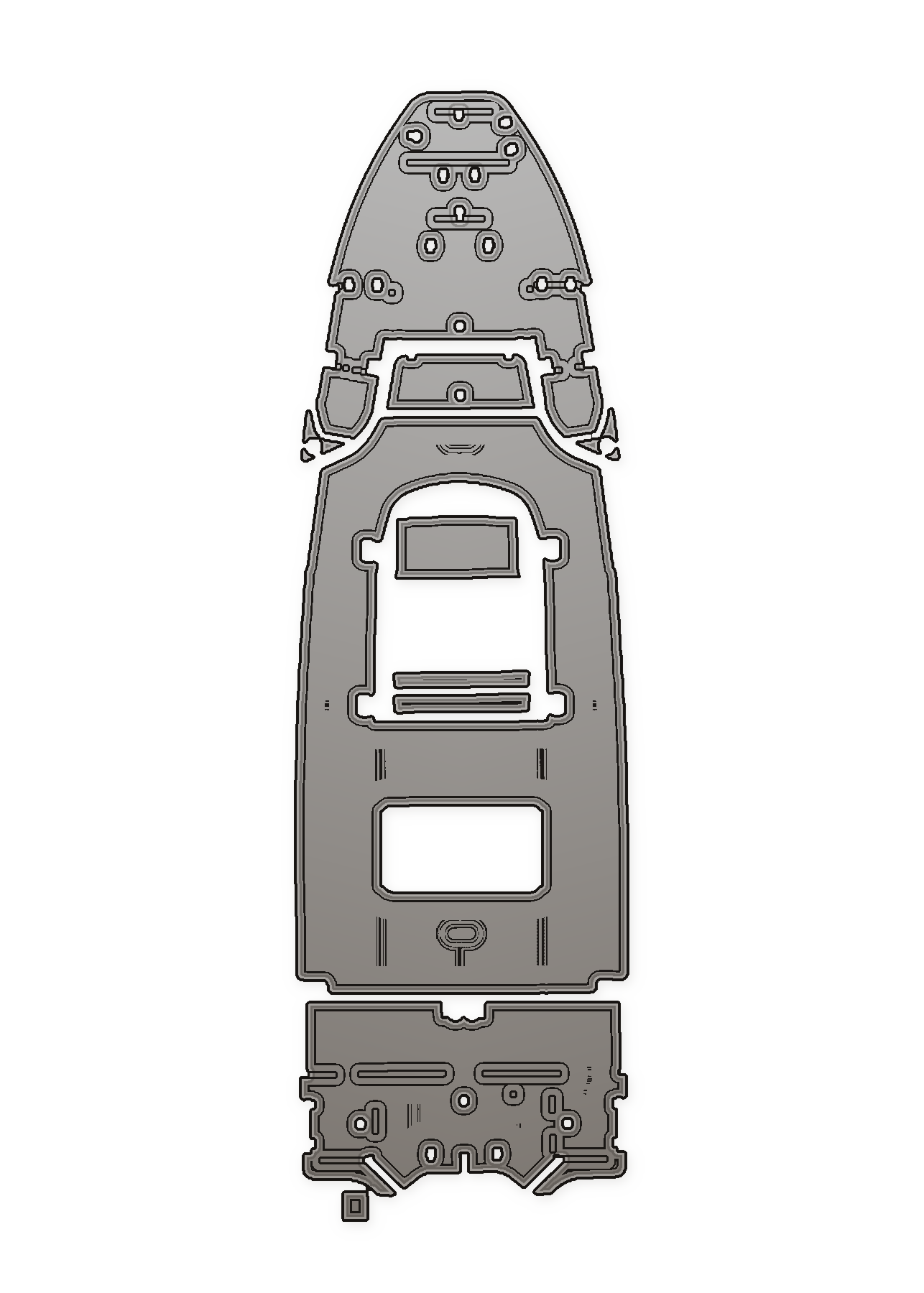 2018 Sportsman 267 Masters Custom EVA Foam Boat Flooring