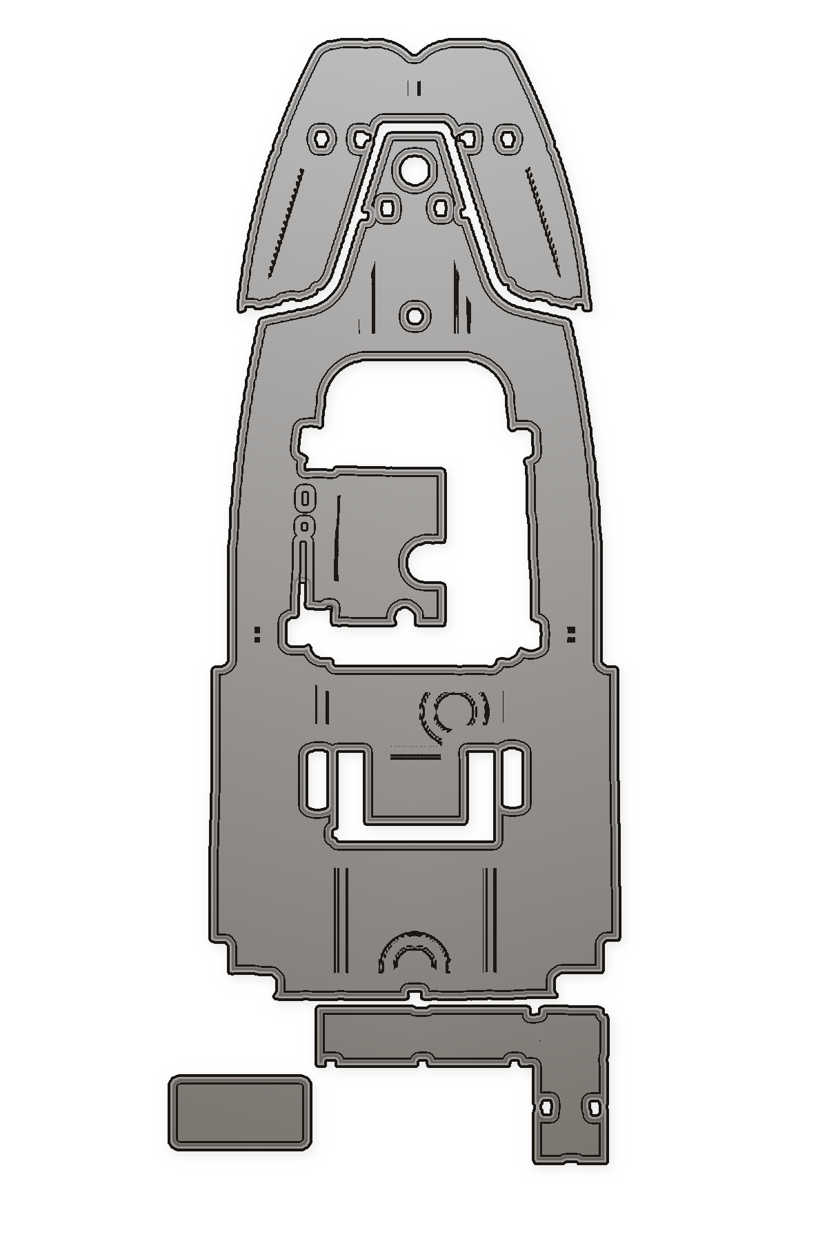 2018-2024 Sea Fox 248 Commander (2019 Fitment 504-109) Custom EVA Foam Boat Flooring