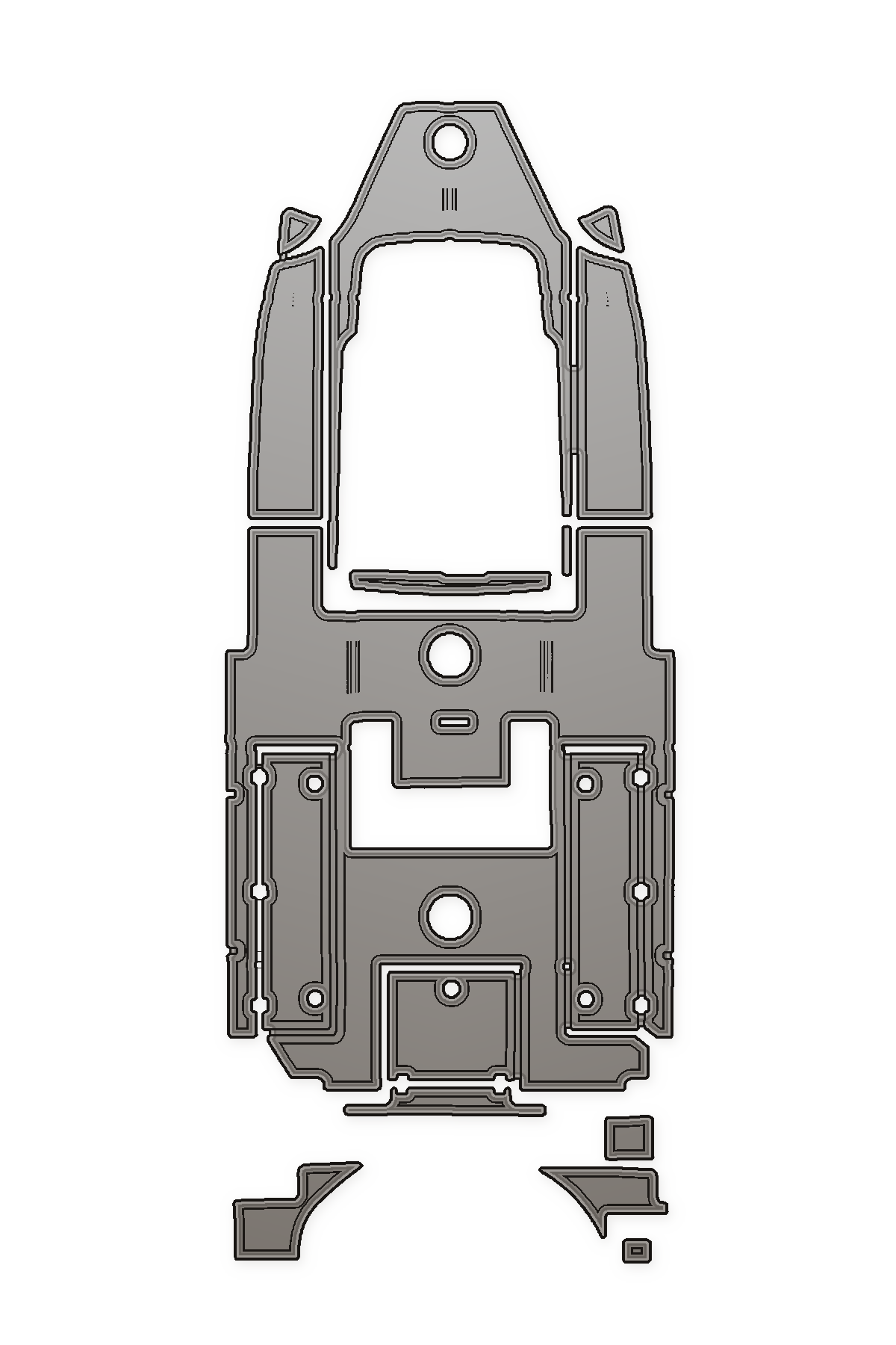 2019 EdgeWater 280CC Custom EVA Foam Boat Flooring