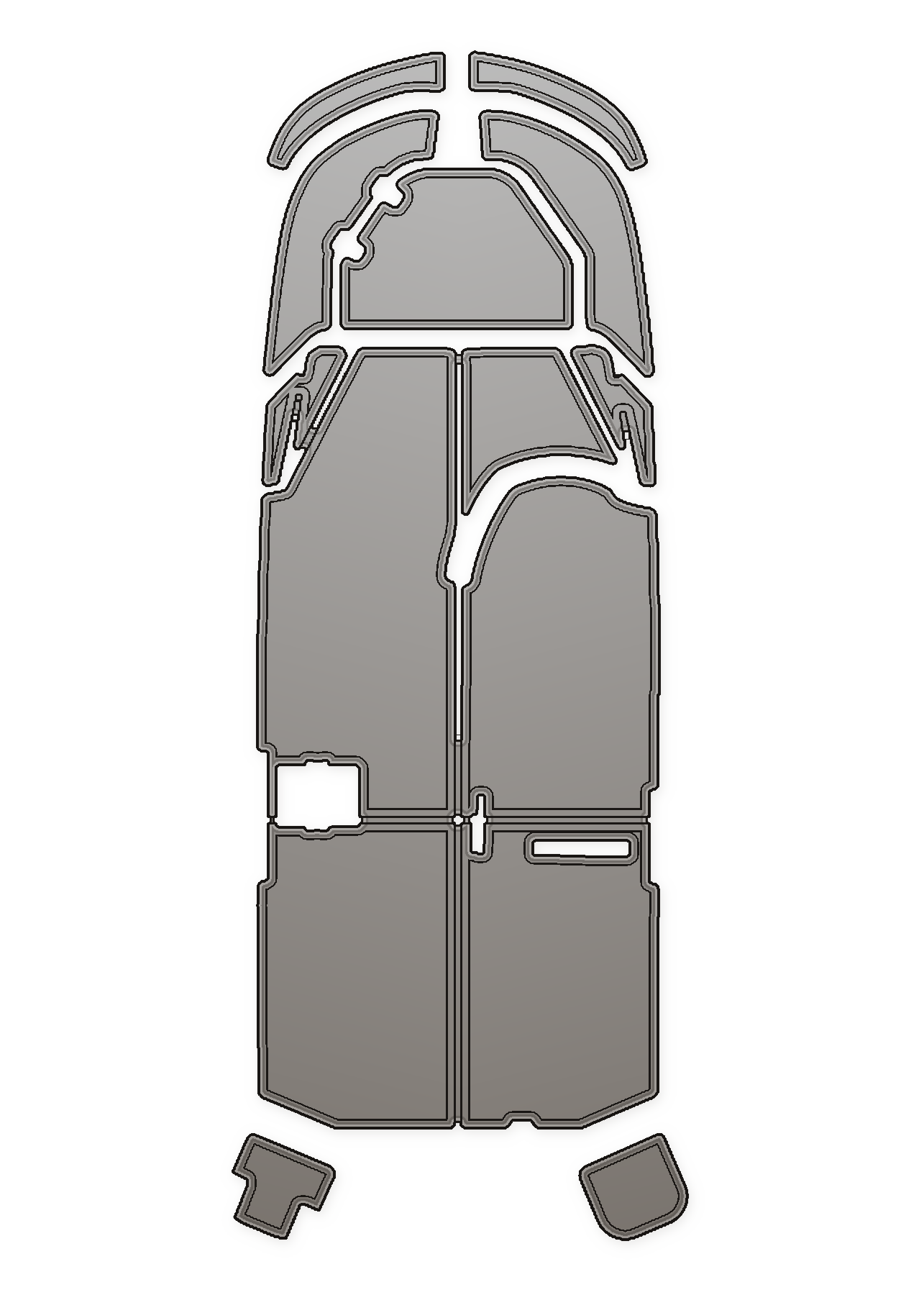 2019 Boston Whaler 13 Super Sport Custom EVA Foam Boat Flooring