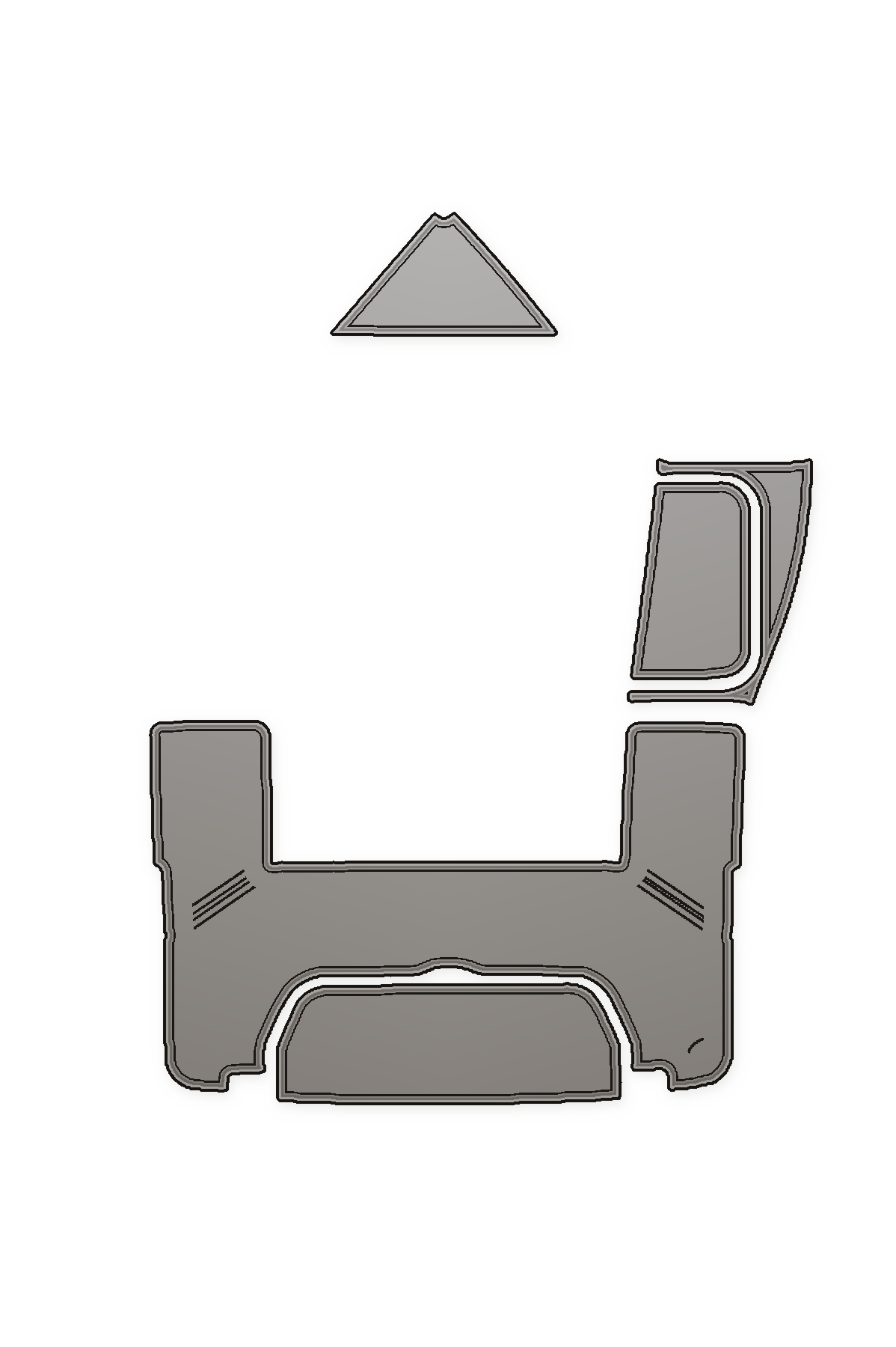 2019 Cobalt R7 Surf Custom EVA Foam Boat Flooring