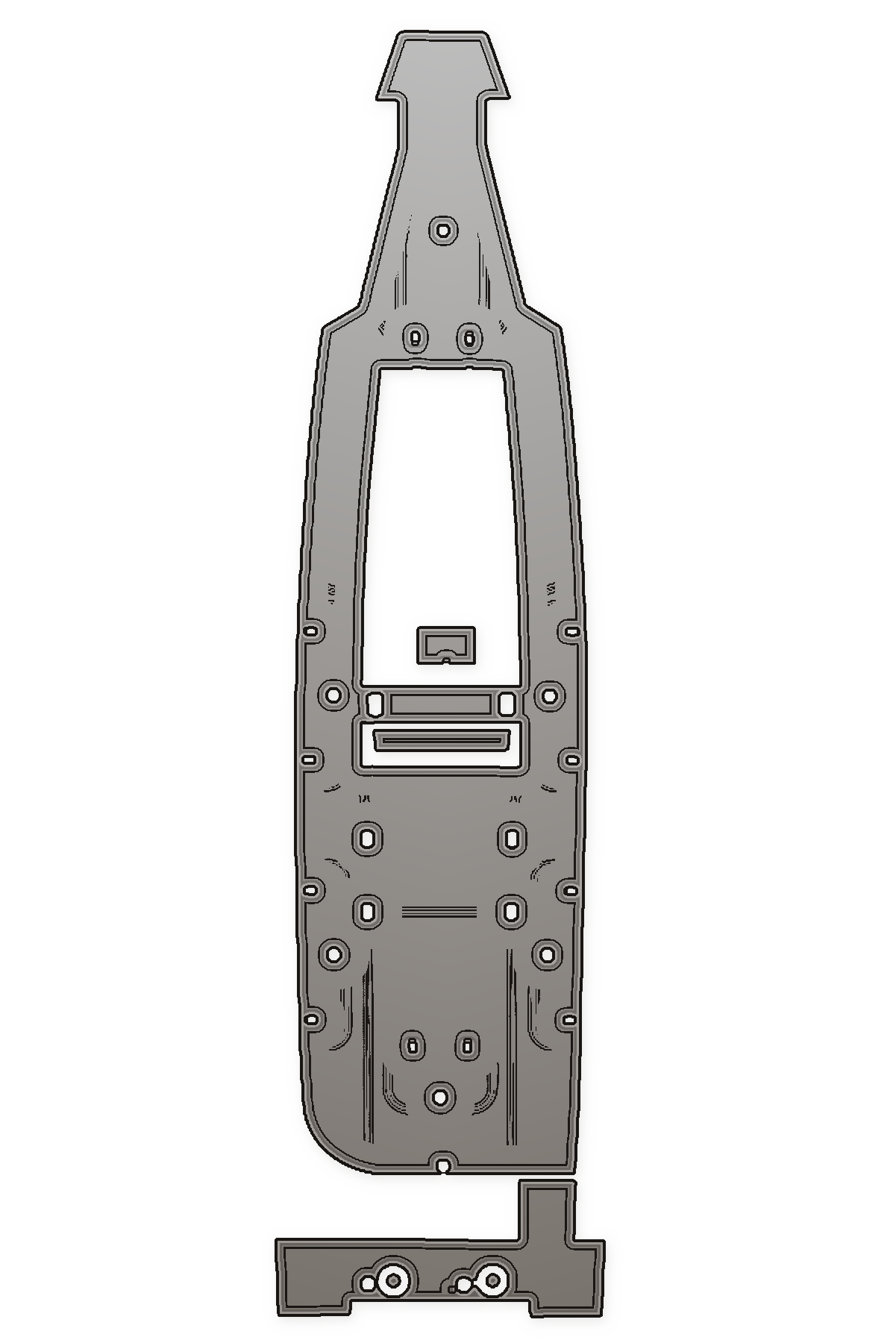 2019-2020 Concept 36 (2019 Fitment 612-100) Custom EVA Foam Boat Flooring