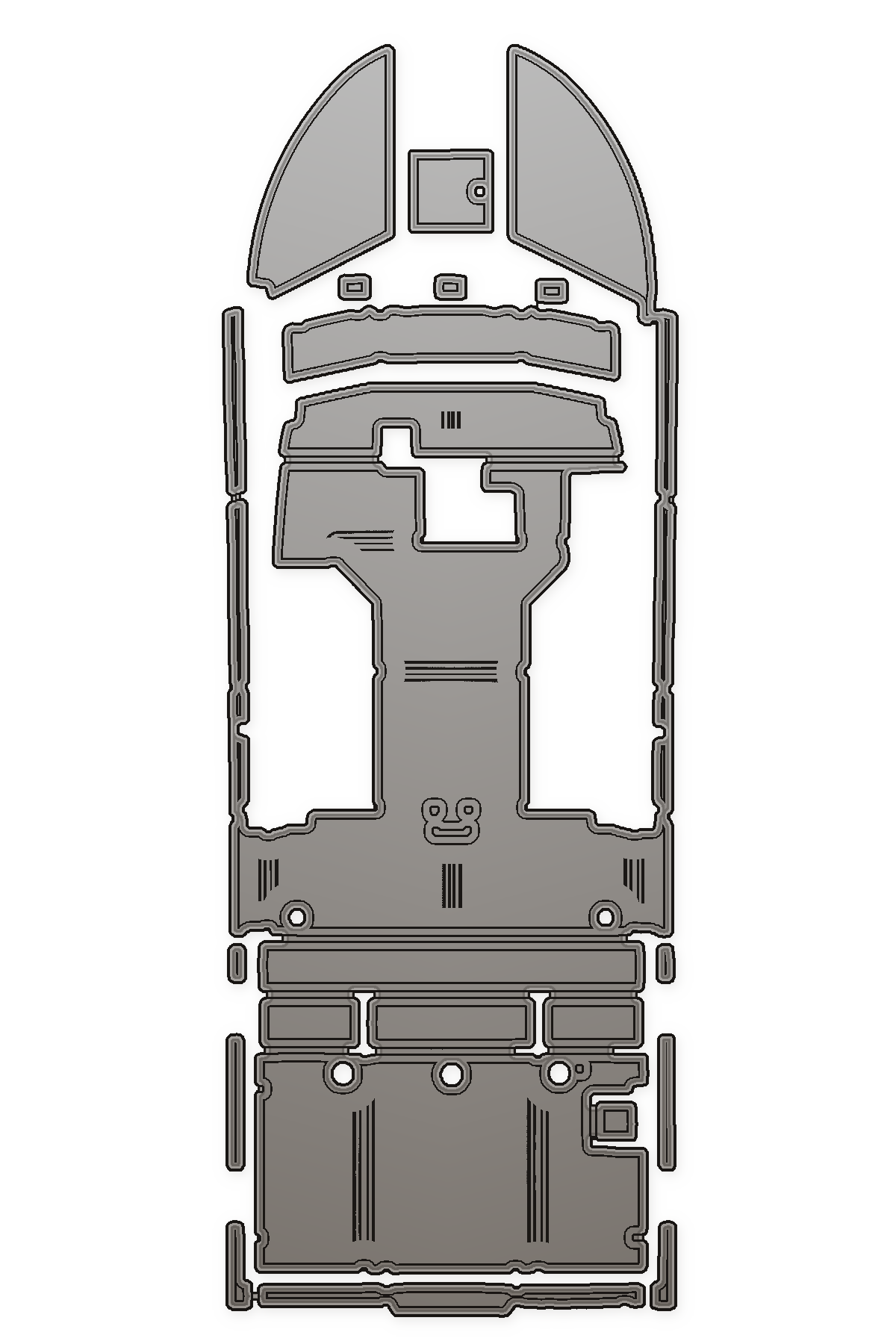 2019 RMX HCX 23 Custom EVA Foam Boat Flooring