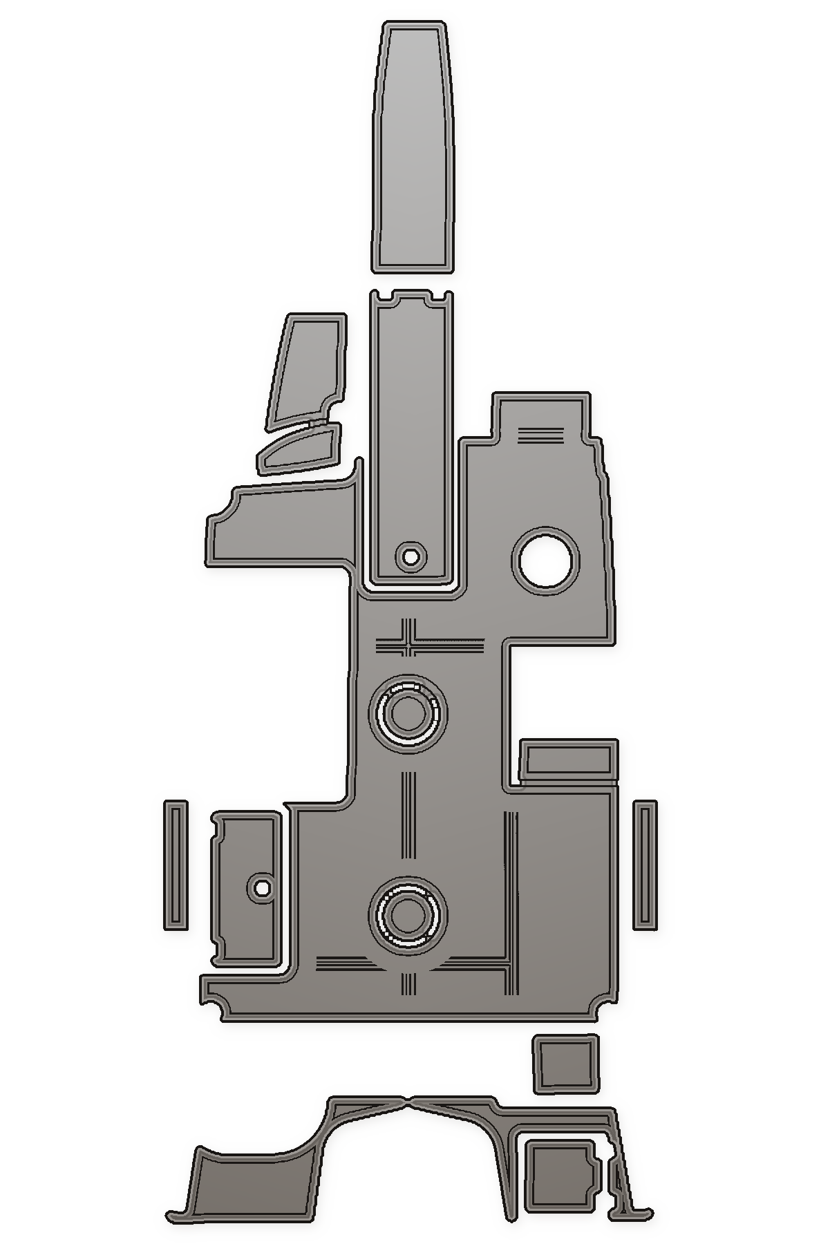 2019 Sailfish 242 Custom EVA Foam Boat Flooring
