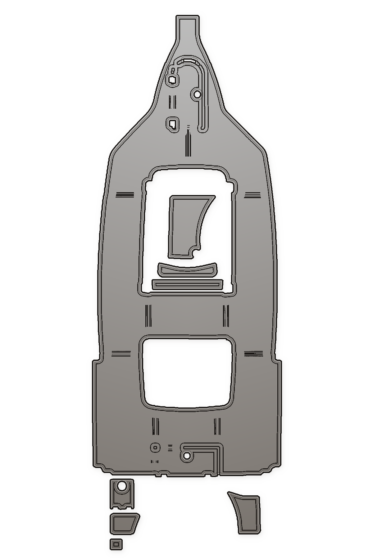 2019 Tidewater 280 CC Adventure Custom EVA Foam Boat Flooring