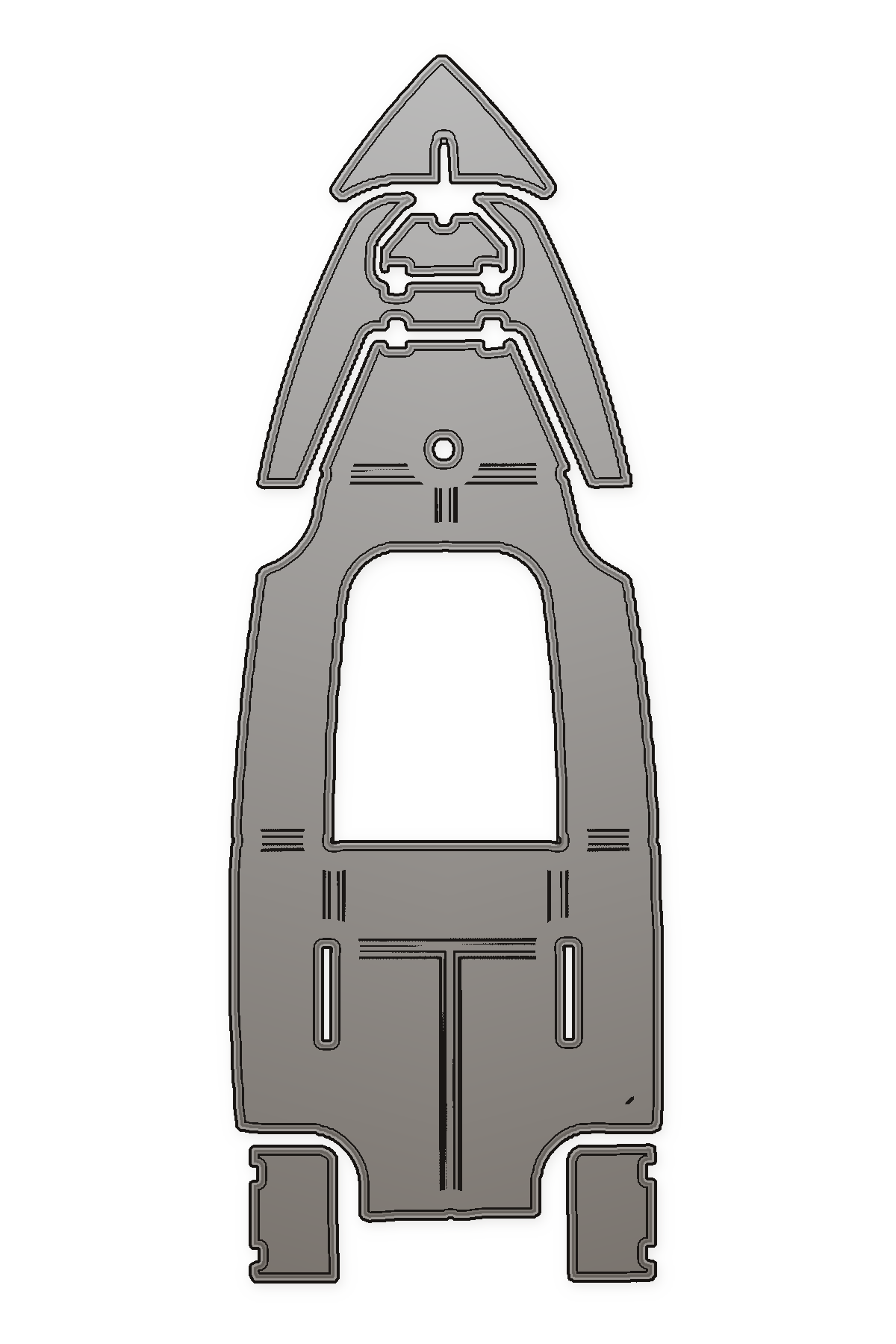2020 Key West 1720 Sportsman Custom EVA Foam Boat Flooring